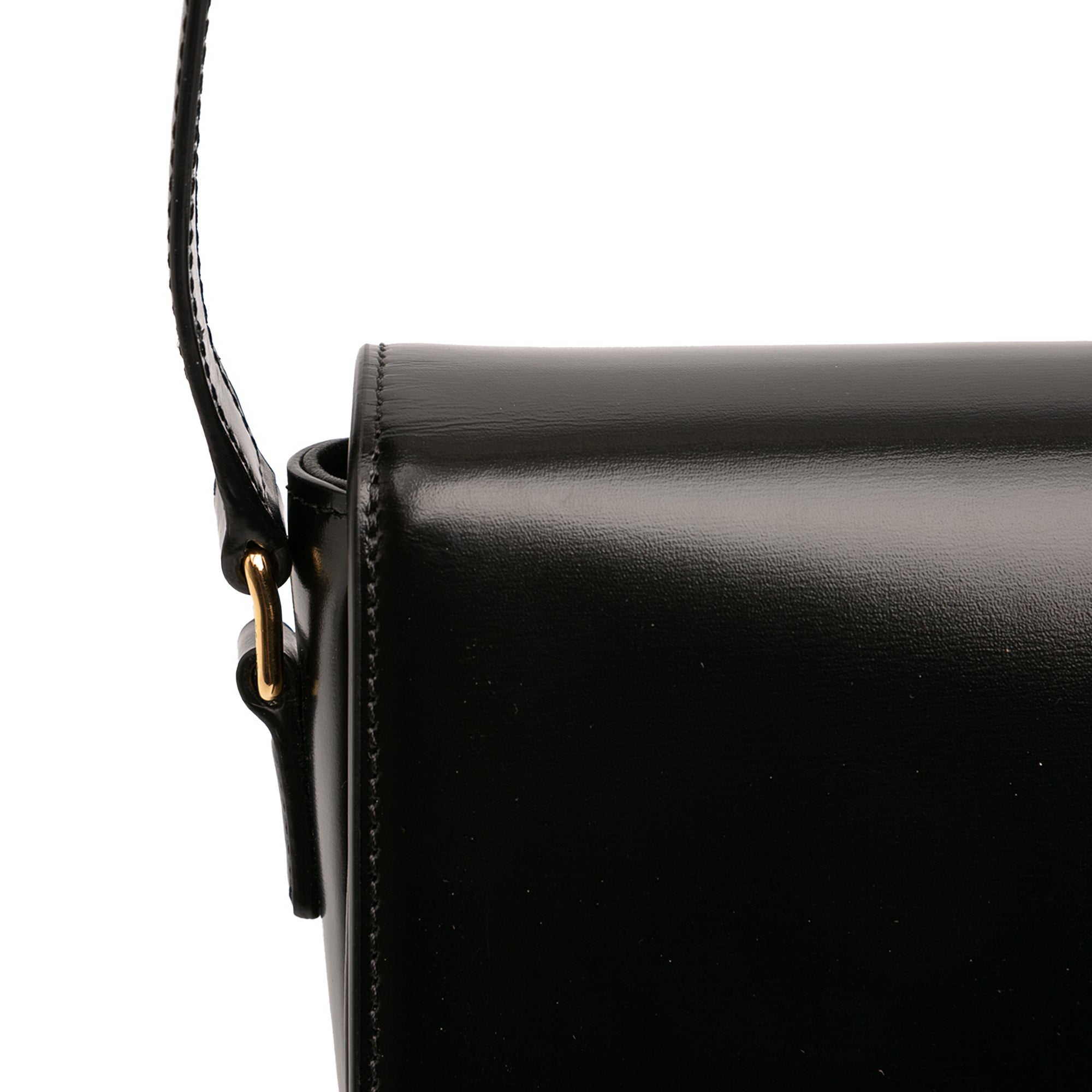 Celine Teen Shiny Calfskin Triomphe Crossbody - image 7