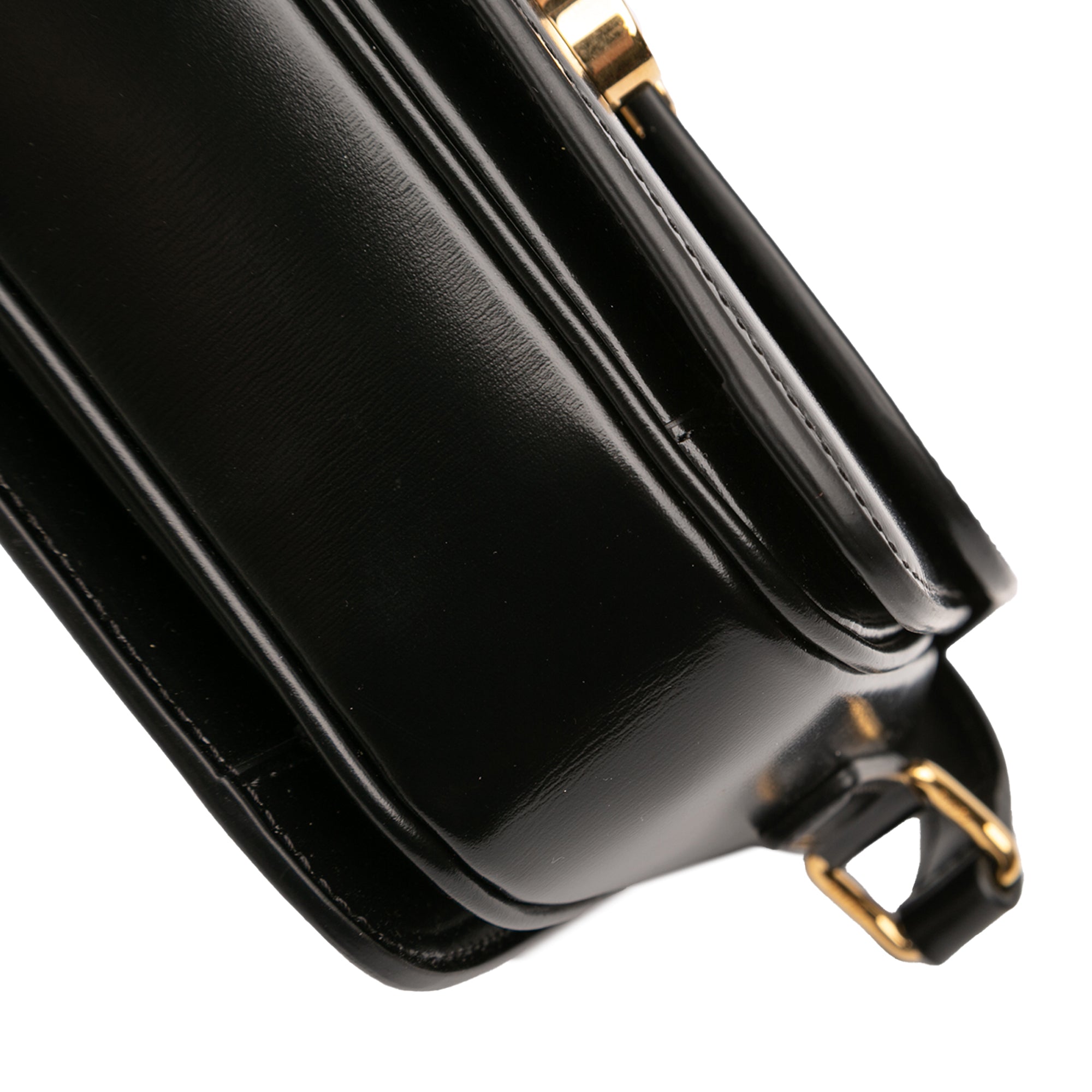 Celine Teen Shiny Calfskin Triomphe Crossbody - image 8