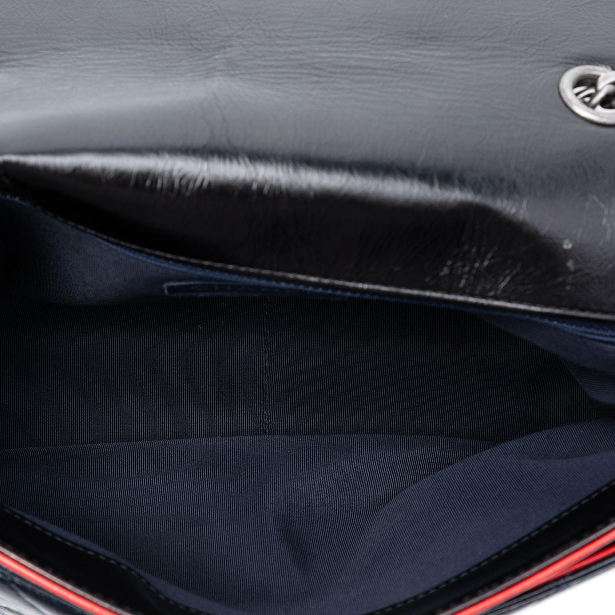 Chanel Large Tricolor Quilted Glazed Calfskin CC Plate Flap - image 4