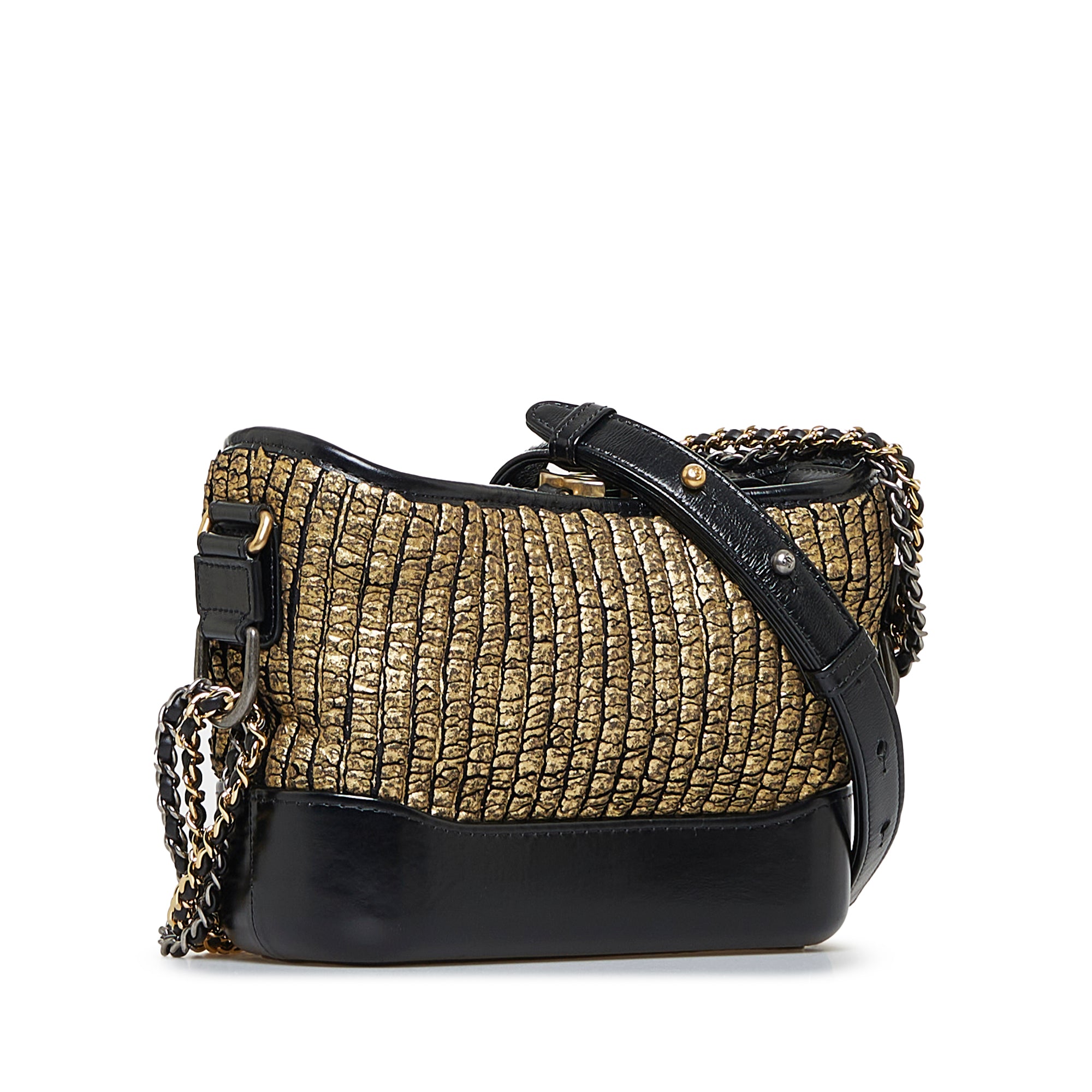 Chanel Small Painted Knit Gabrielle Crossbody Bag - image 2