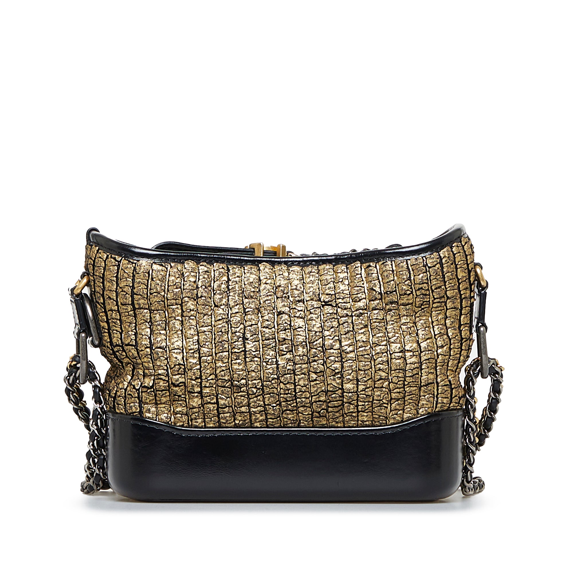 Chanel Small Painted Knit Gabrielle Crossbody Bag - image 3