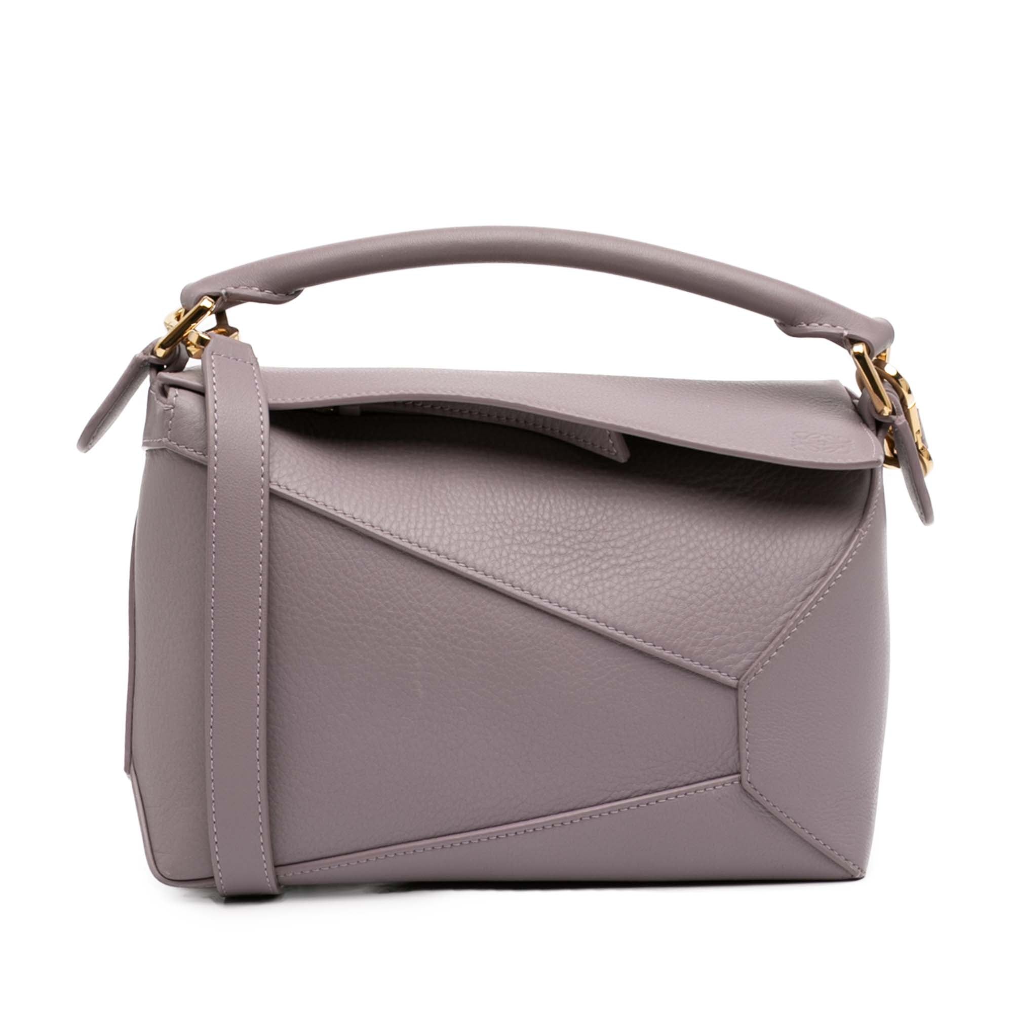 LOEWE Small Calfskin Puzzle Edge Satchel - image 1