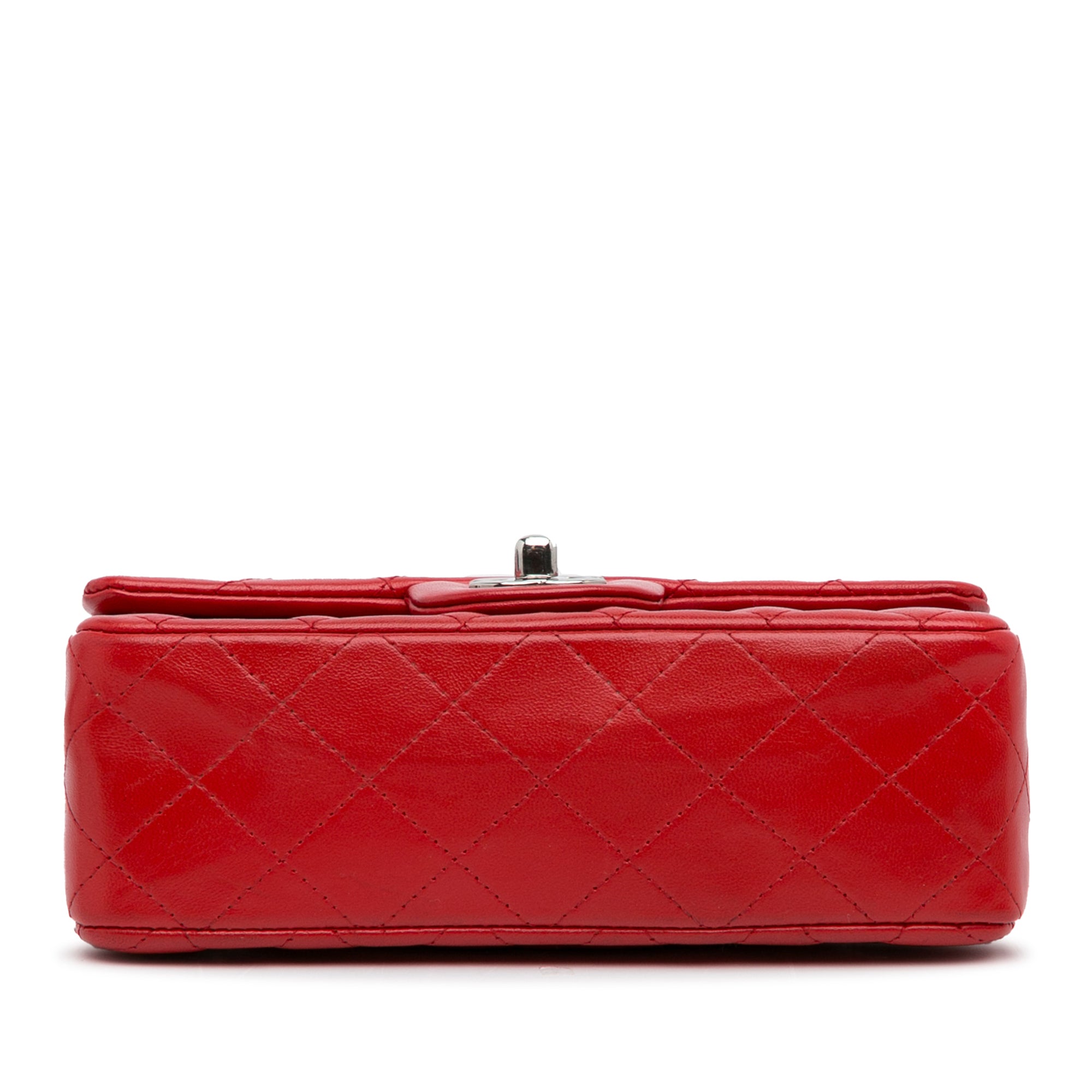 Chanel Mini Rectangular Classic Lambskin Single Flap - image 5