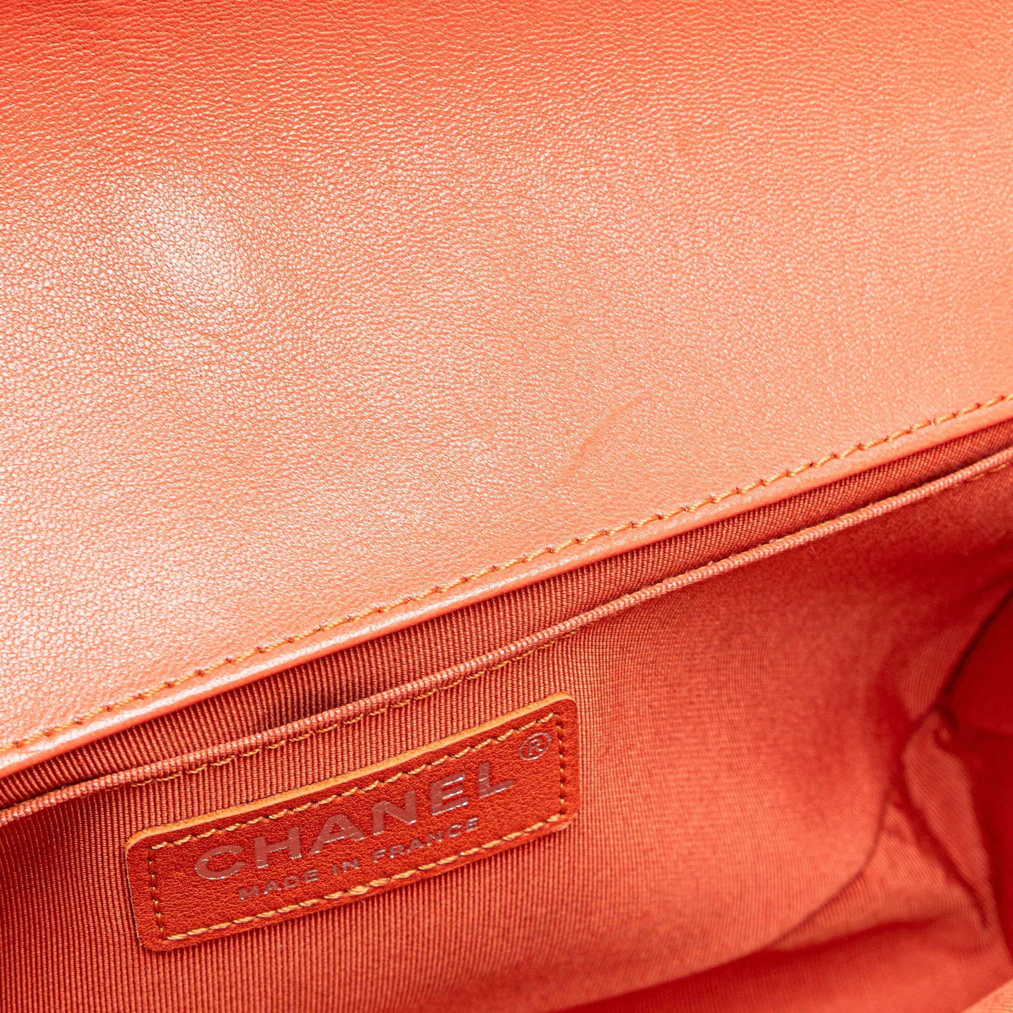 Chanel Small Tweed and Lambskin Boy Flap - image 7
