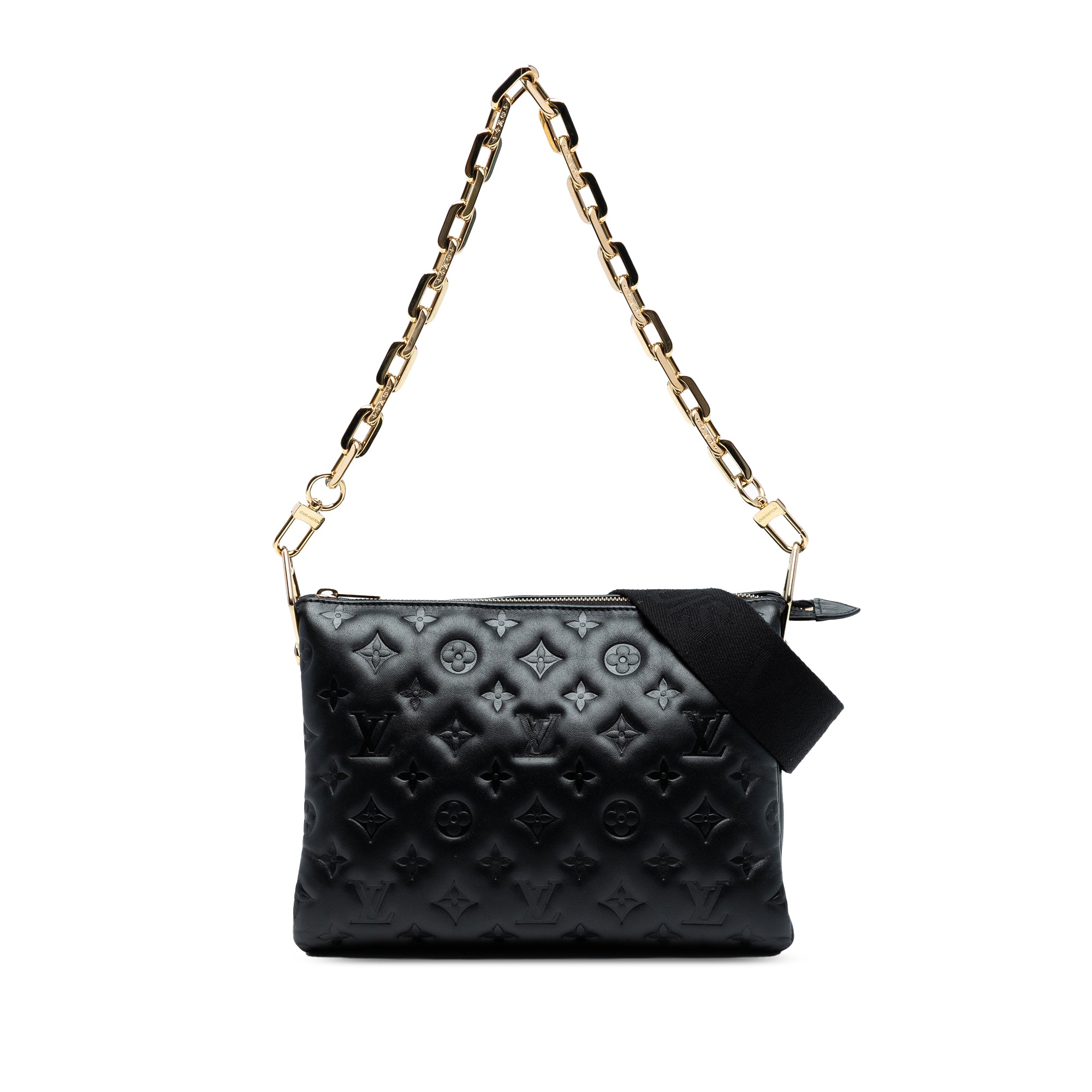 Louis Vuitton Monogram Embossed Puffy Lambskin Coussin PM - image 1