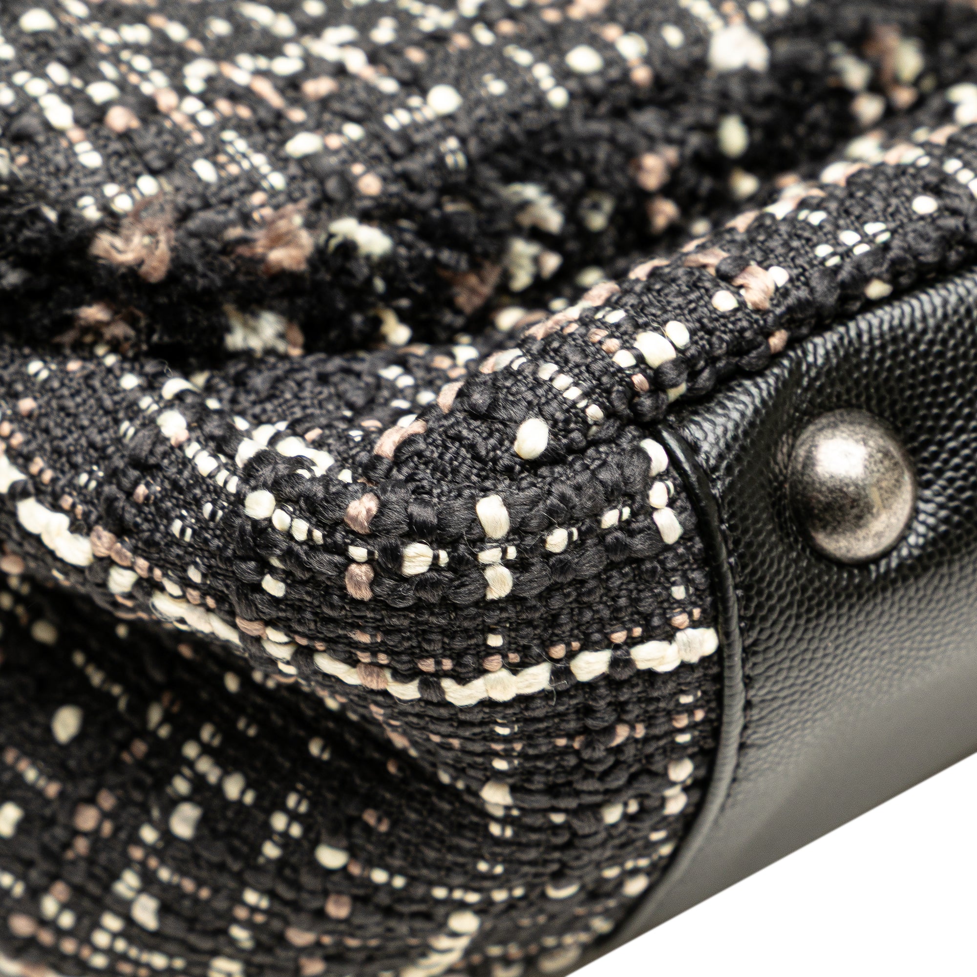 Chanel XXL CC Tweed Single Flap - image 8