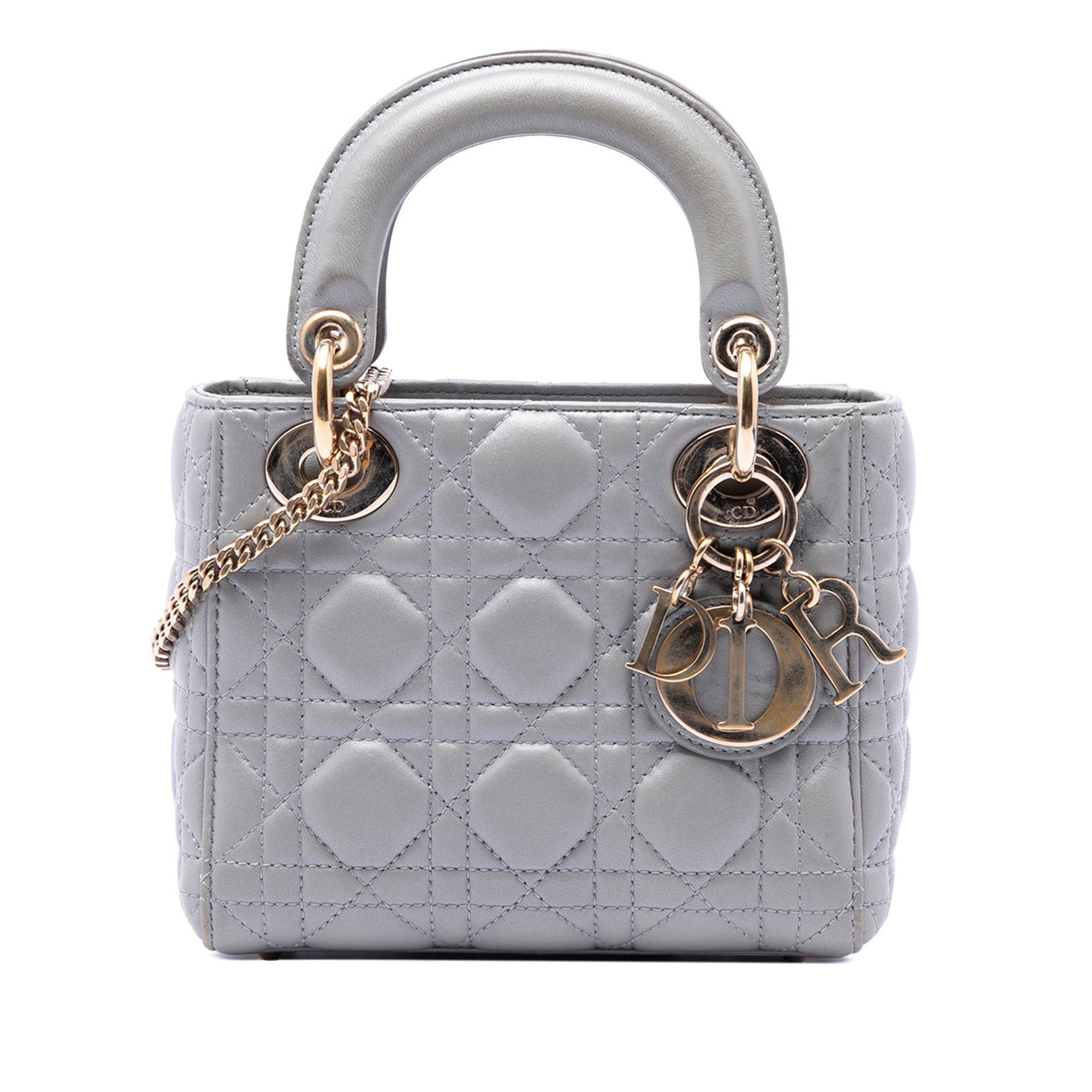 Dior Mini Lambskin Cannage Lady Dior - image 1