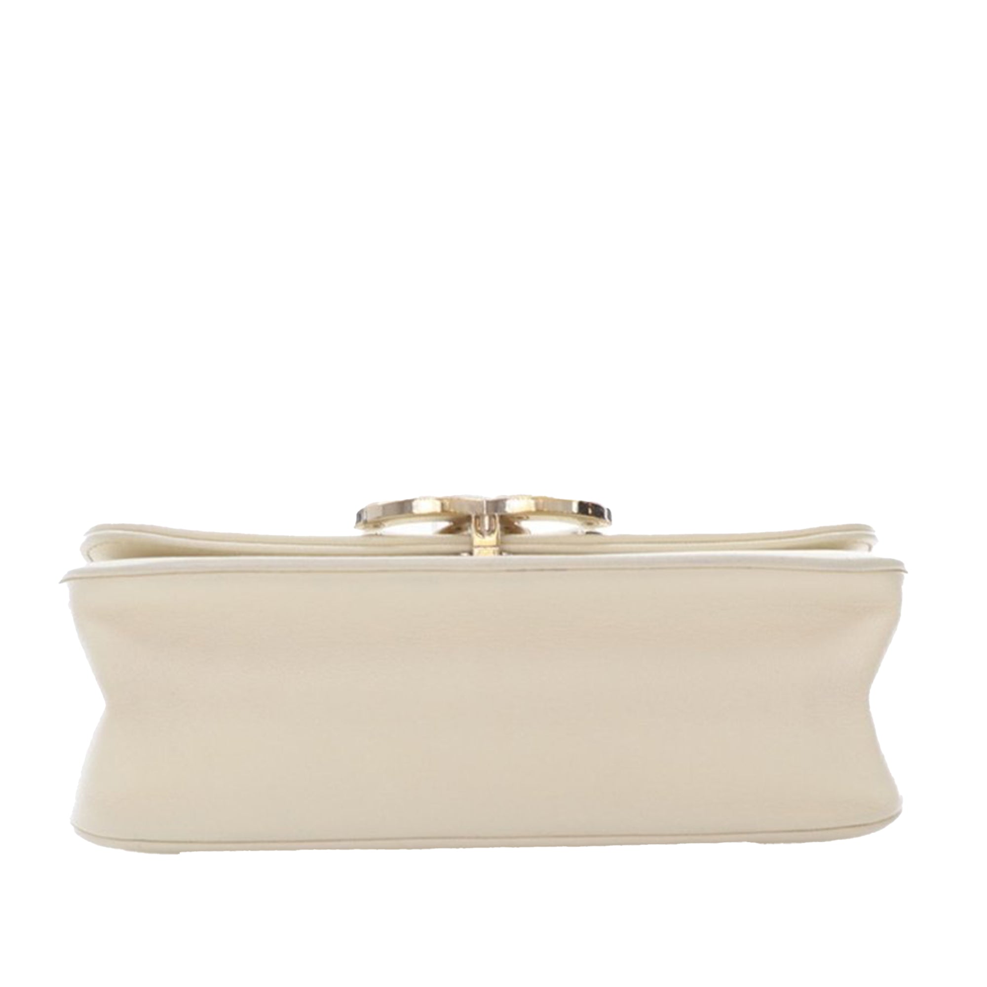 Chanel Small CC Chevron Sheepskin Subtle Flap - image 5