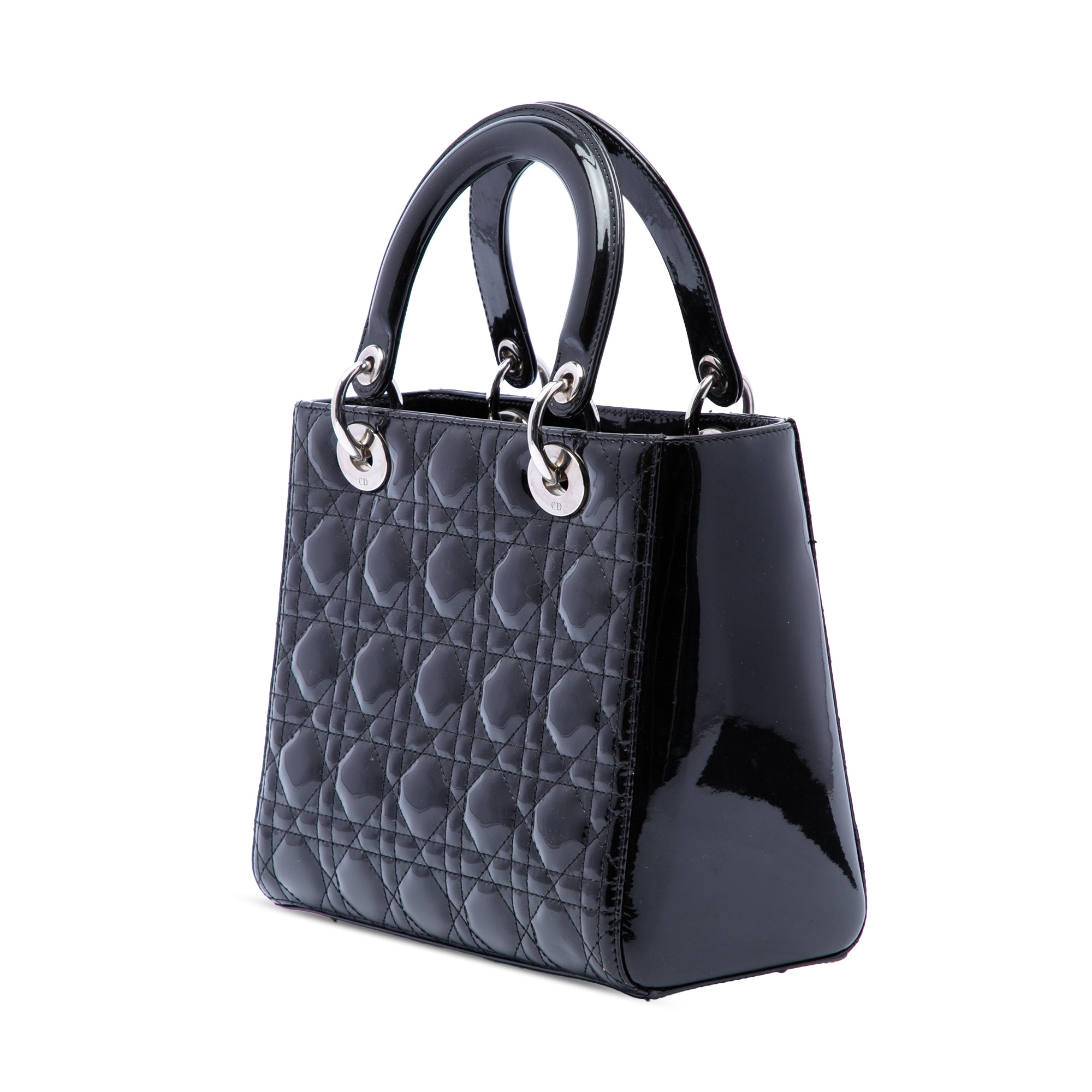 Dior Medium Patent Cannage Lady Dior - image 2