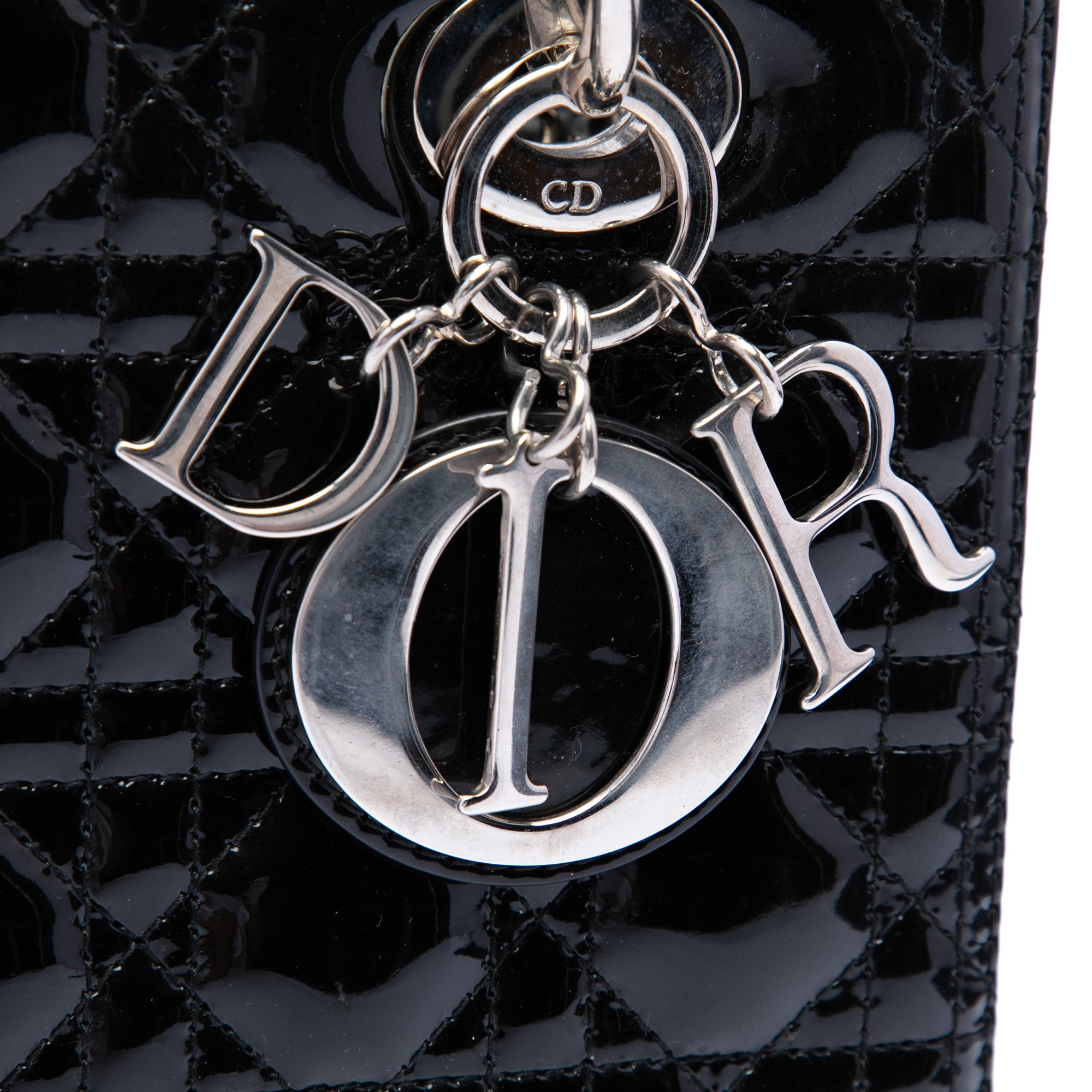 Dior Medium Patent Cannage Lady Dior - image 5