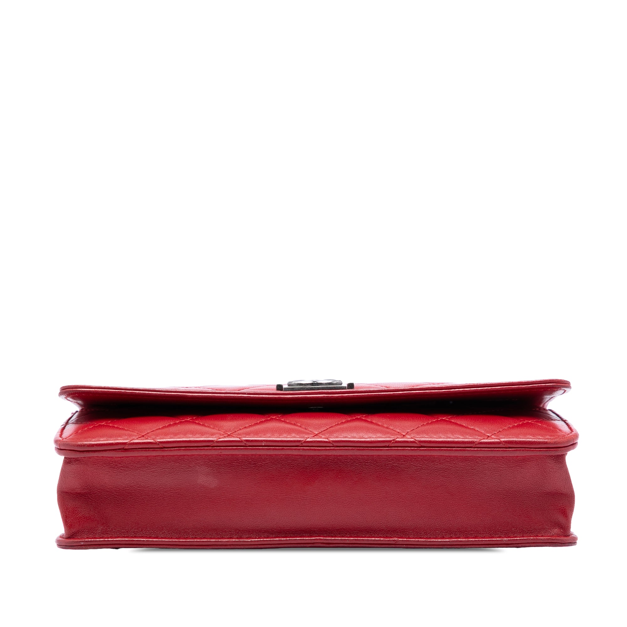 Chanel Quilted Lambskin Boy Wallet On Chain - image 3
