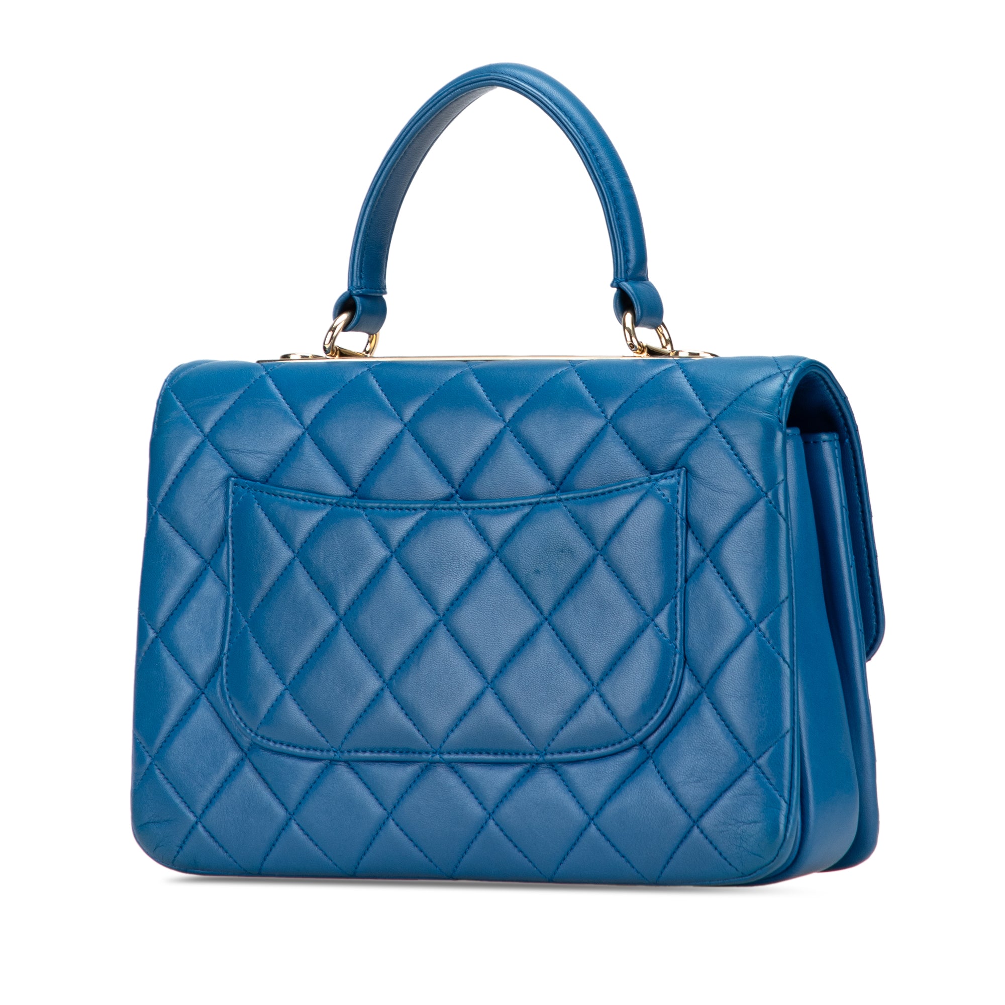 Chanel Medium Lambskin Trendy CC Top Handle Bag - image 2