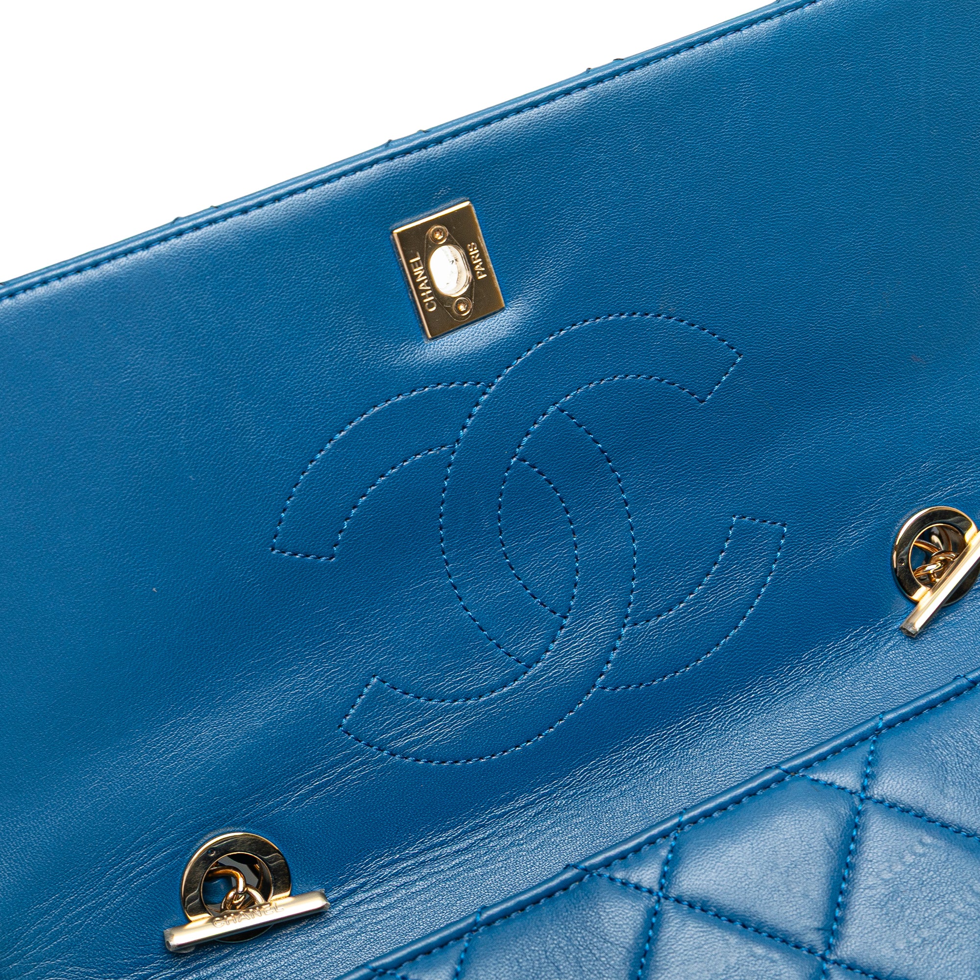 Chanel Medium Lambskin Trendy CC Top Handle Bag - image 9