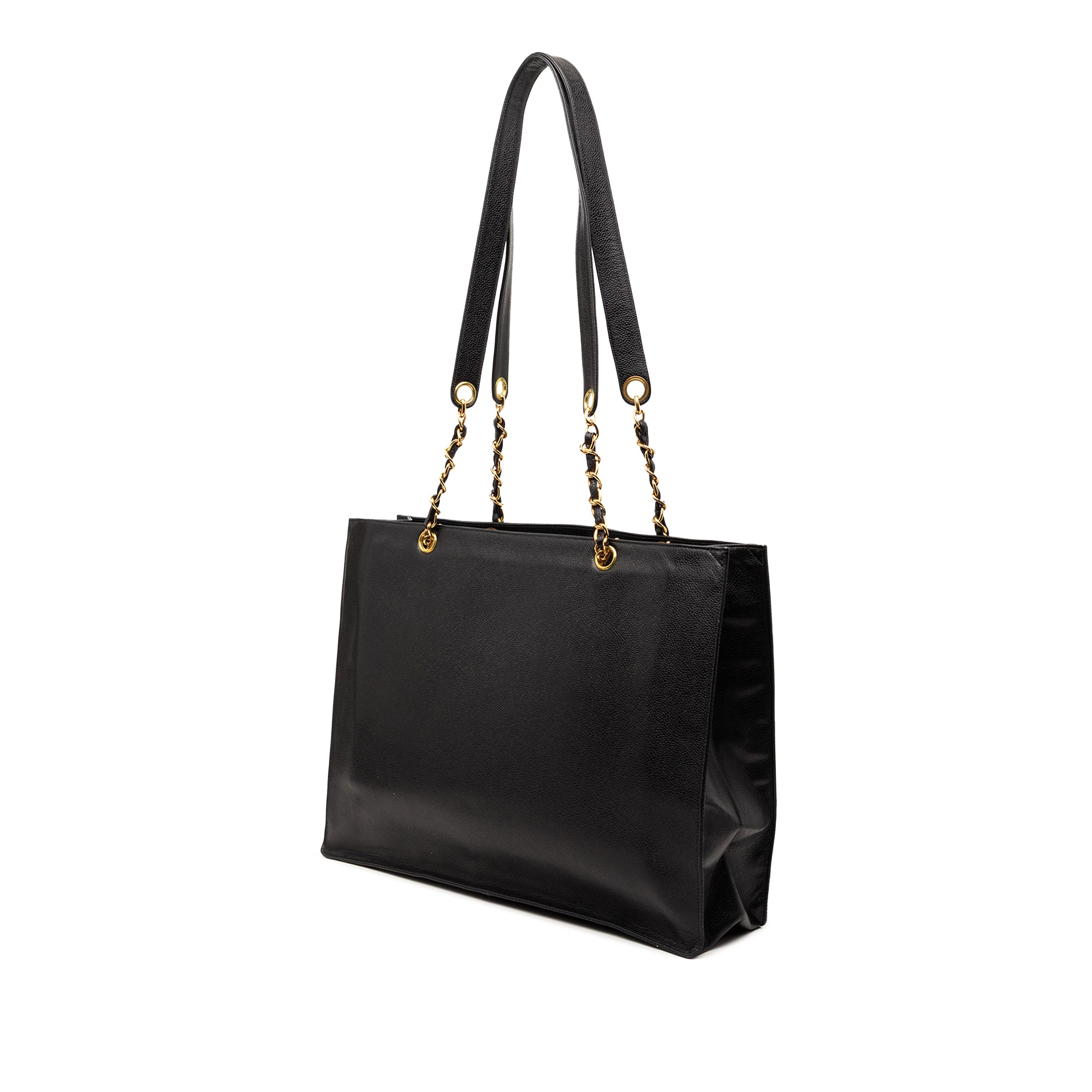 Chanel CC Caviar Chain Tote - image 2