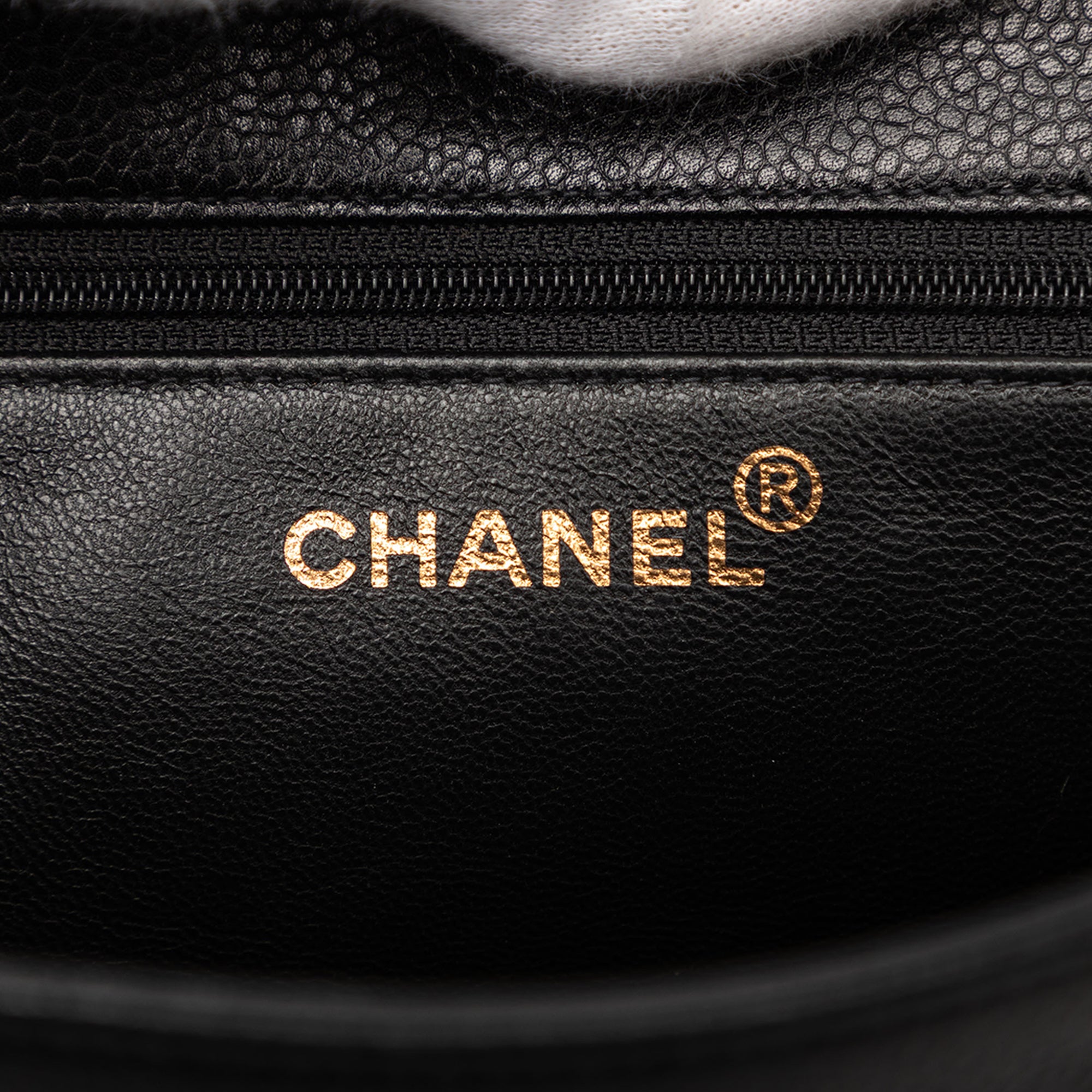 Chanel CC Caviar Chain Tote - image 5