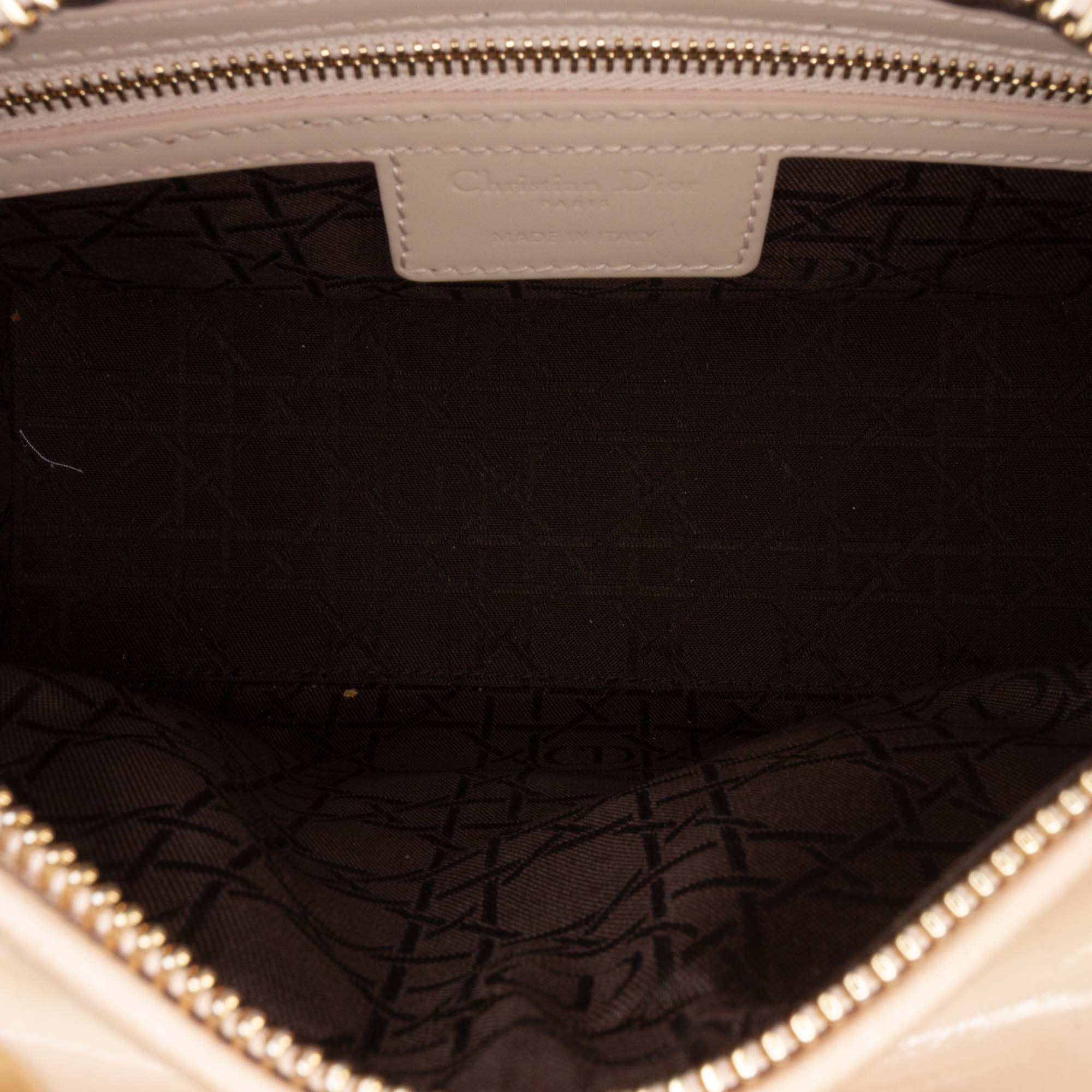 Dior Medium Patent Cannage Lady Dior - image 4