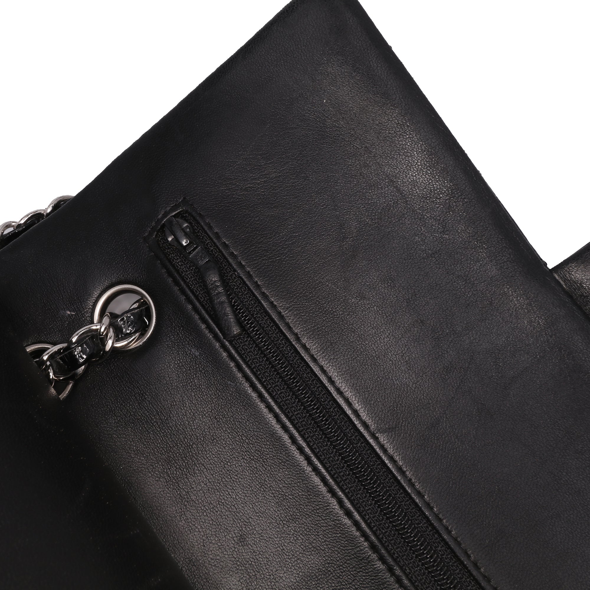 Chanel Medium Classic Patent Double Flap - image 8