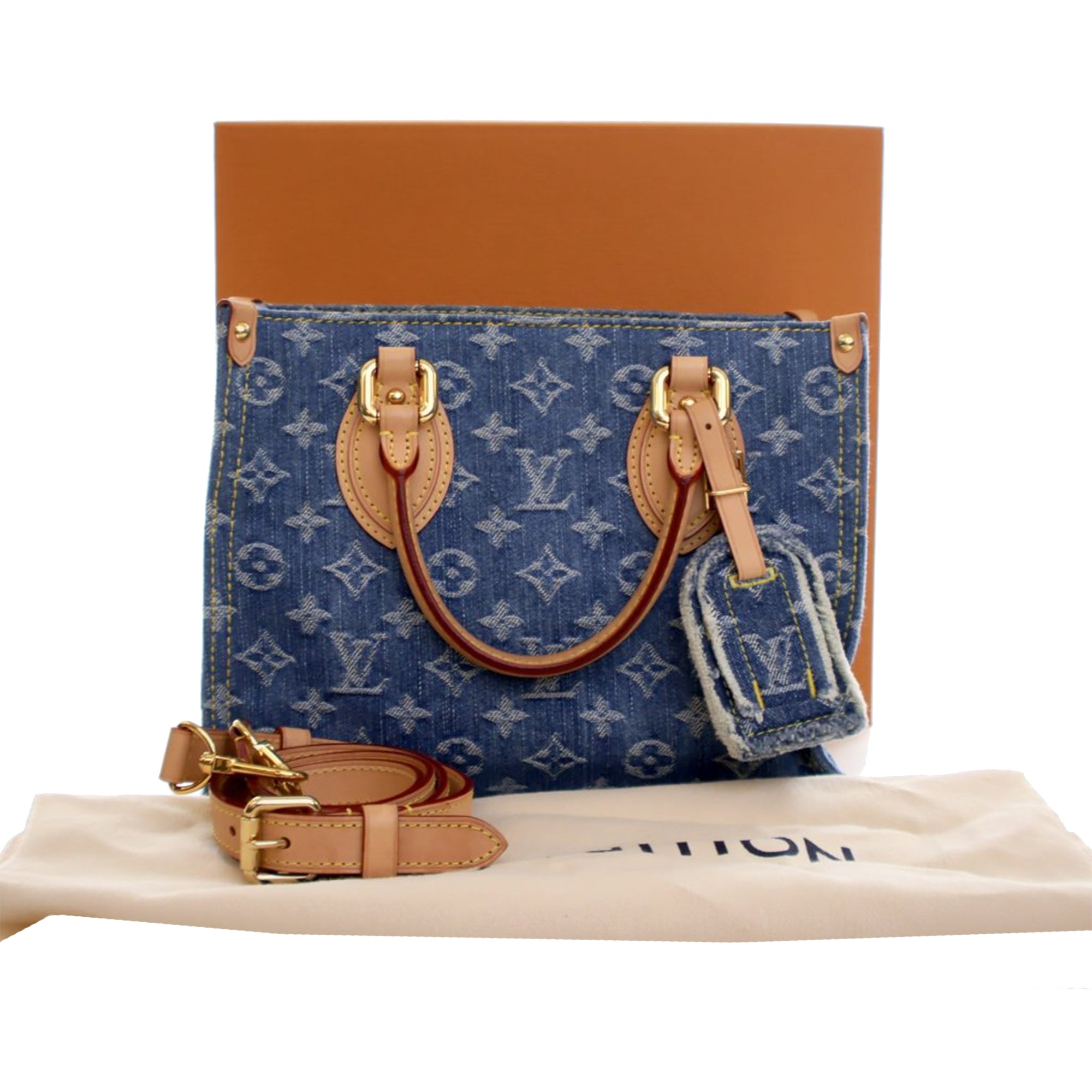 Louis Vuitton Monogram Denim Onthego PM - image 15