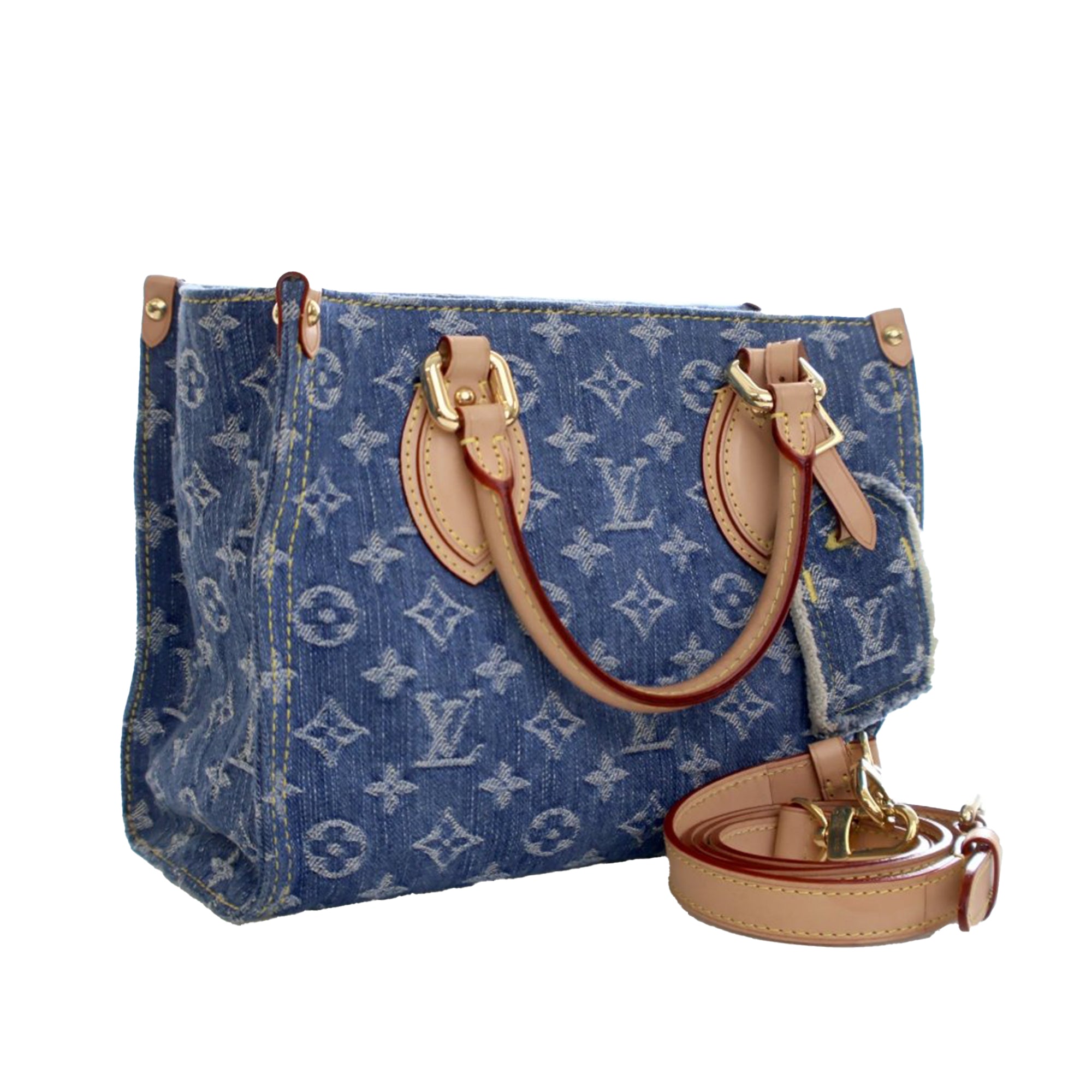 Louis Vuitton Monogram Denim Onthego PM - image 2