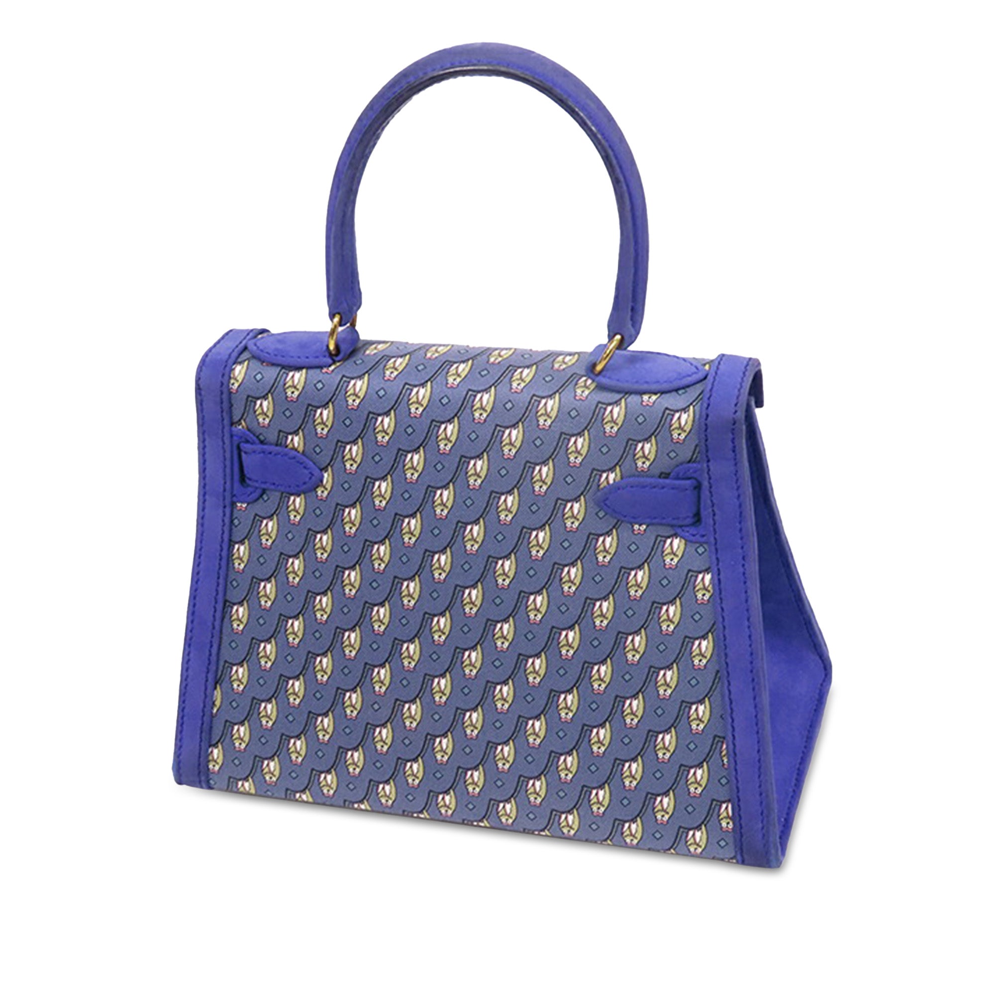 Hermès Silk and Dobris Owl Kelly Sellier 20 - image 2