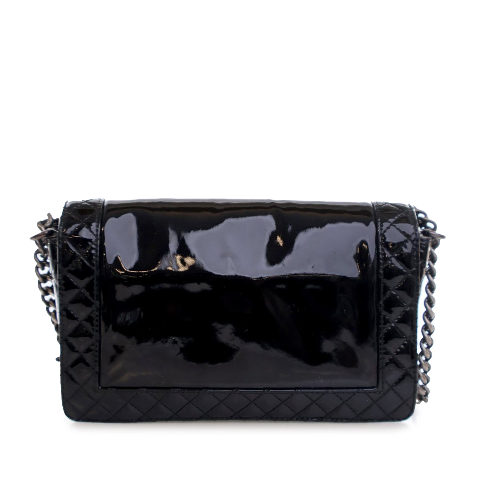 Chanel Medium Patent Boy Reverso Flap - image 2