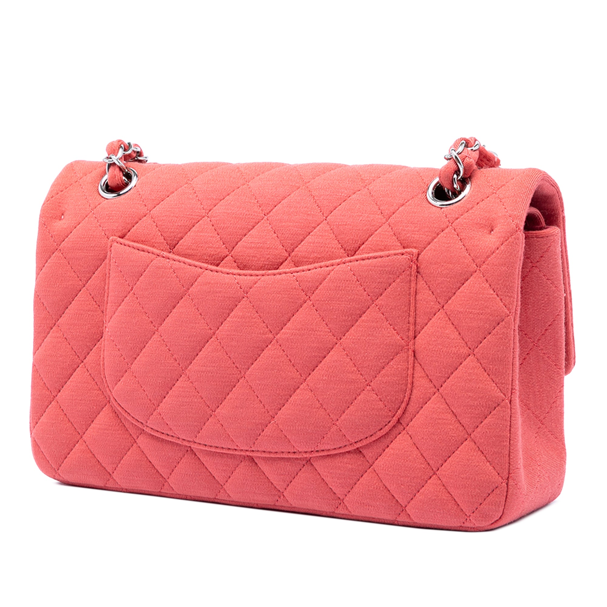 Chanel Medium Classic Jersey Double Flap - image 2