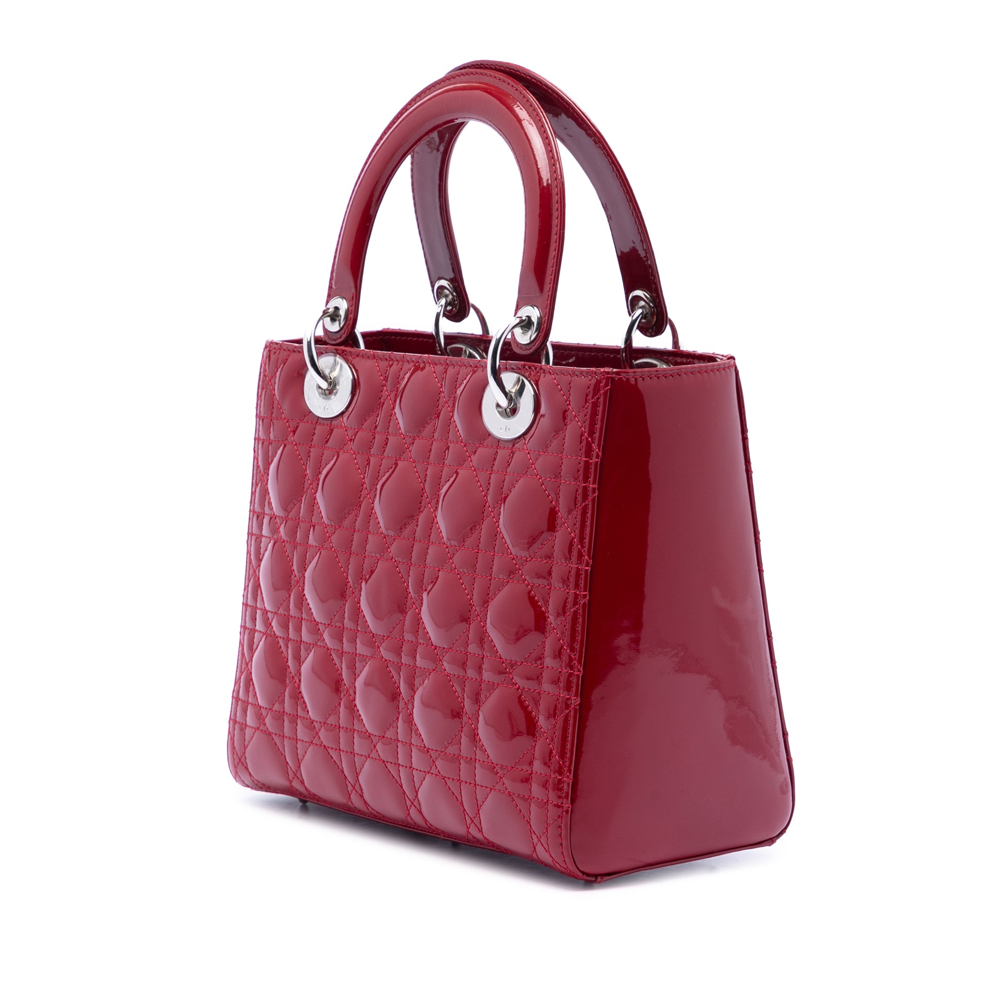 Dior Medium Patent Cannage Lady Dior - image 2