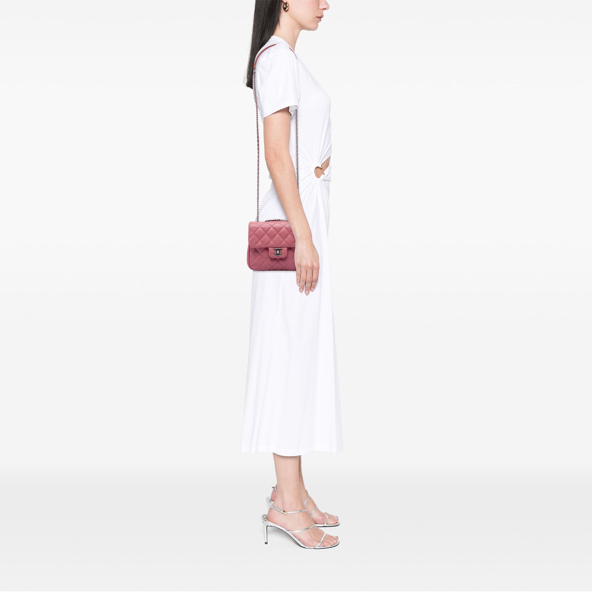 Chanel Small Quilted Caviar Urban Companion Flap - image 5