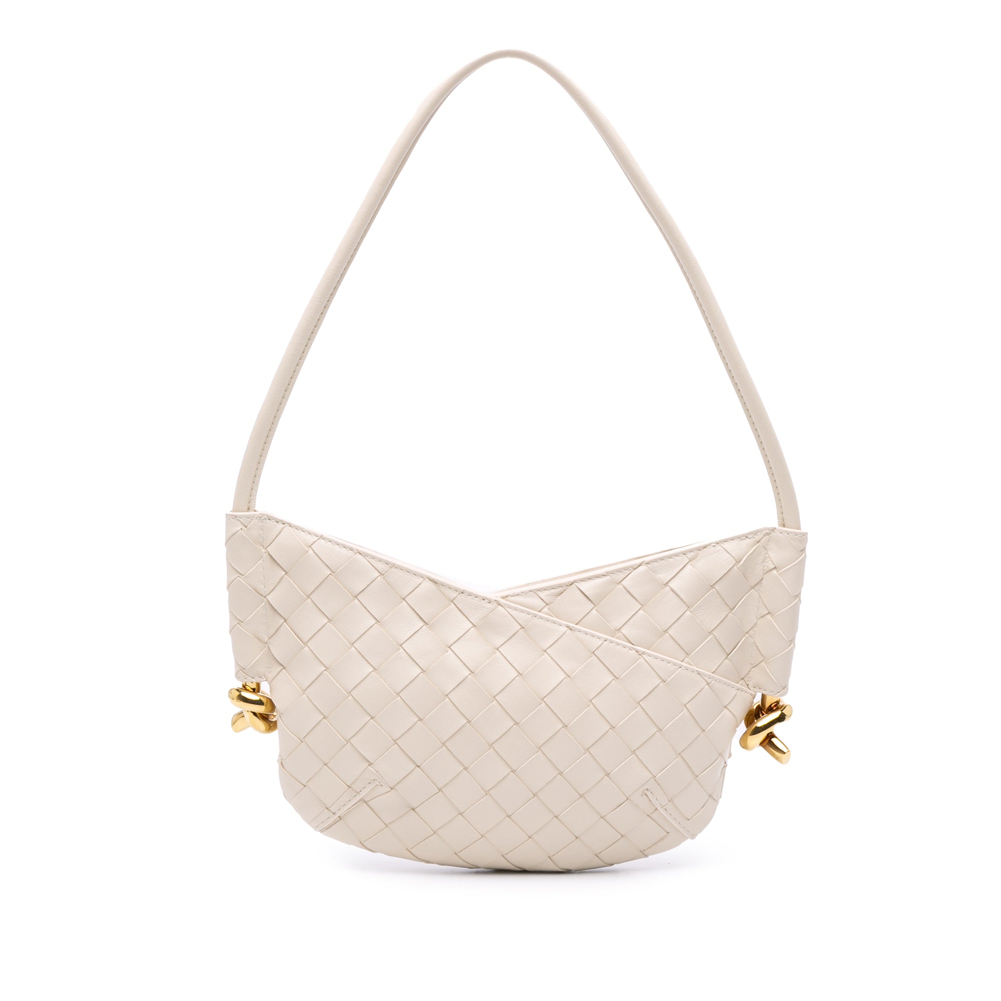 Bottega Veneta Baby Lambskin Intrecciato Solstice Shoulder Bag - image 1