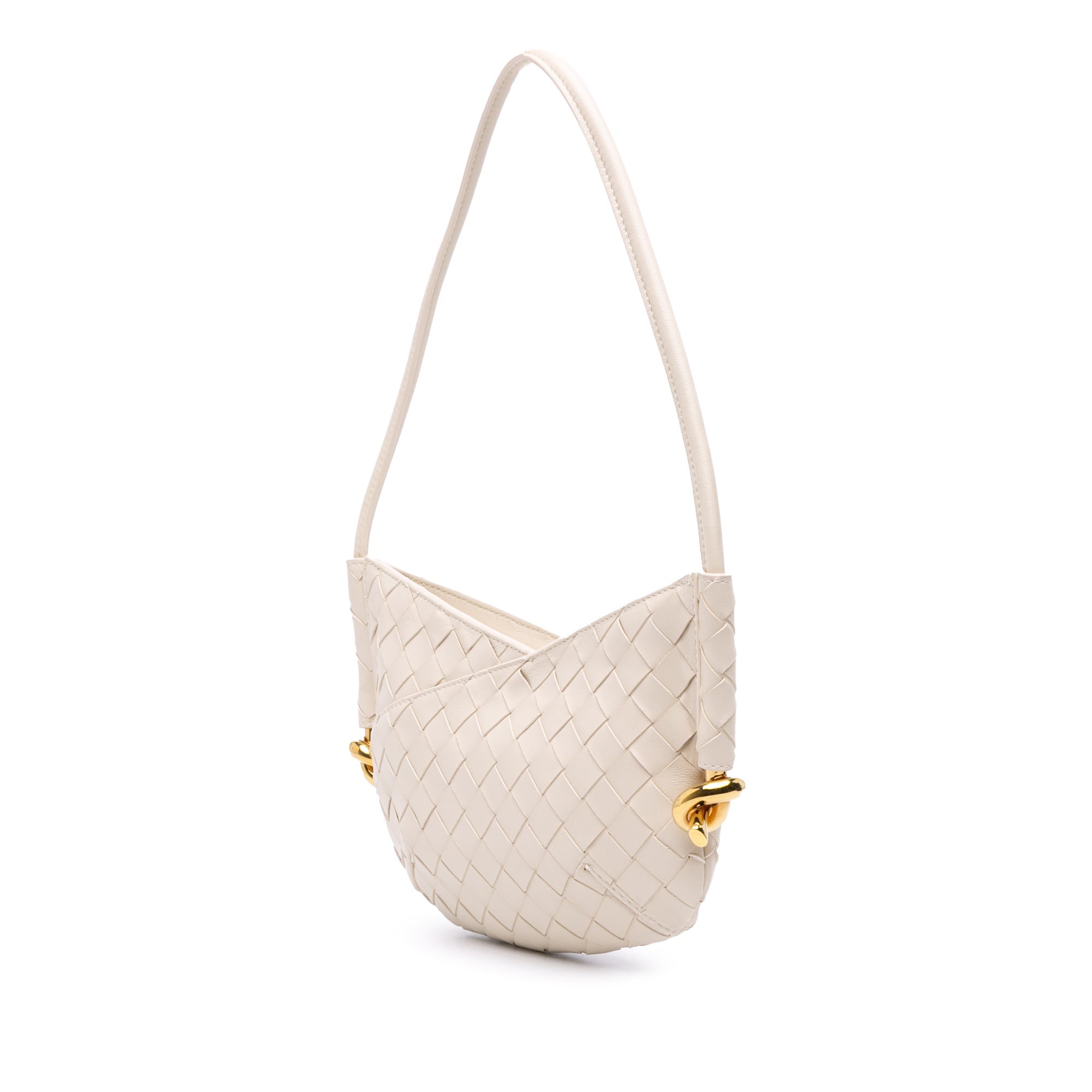 Bottega Veneta Baby Lambskin Intrecciato Solstice Shoulder Bag - image 2