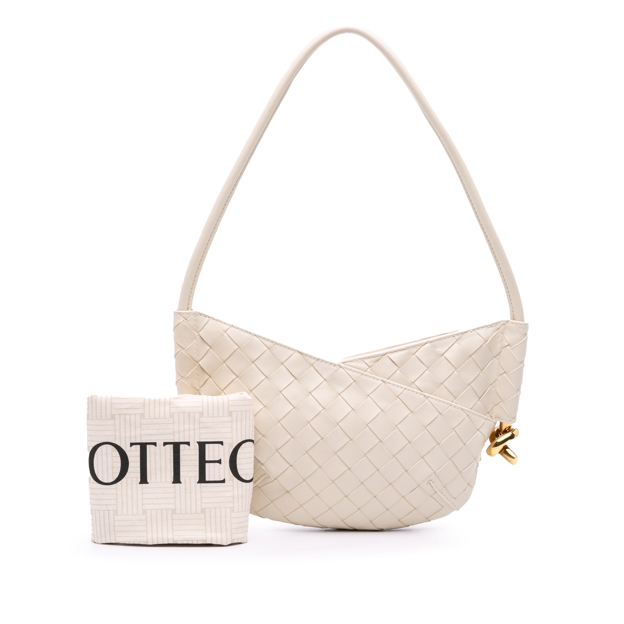 Bottega Veneta Baby Lambskin Intrecciato Solstice Shoulder Bag - image 9
