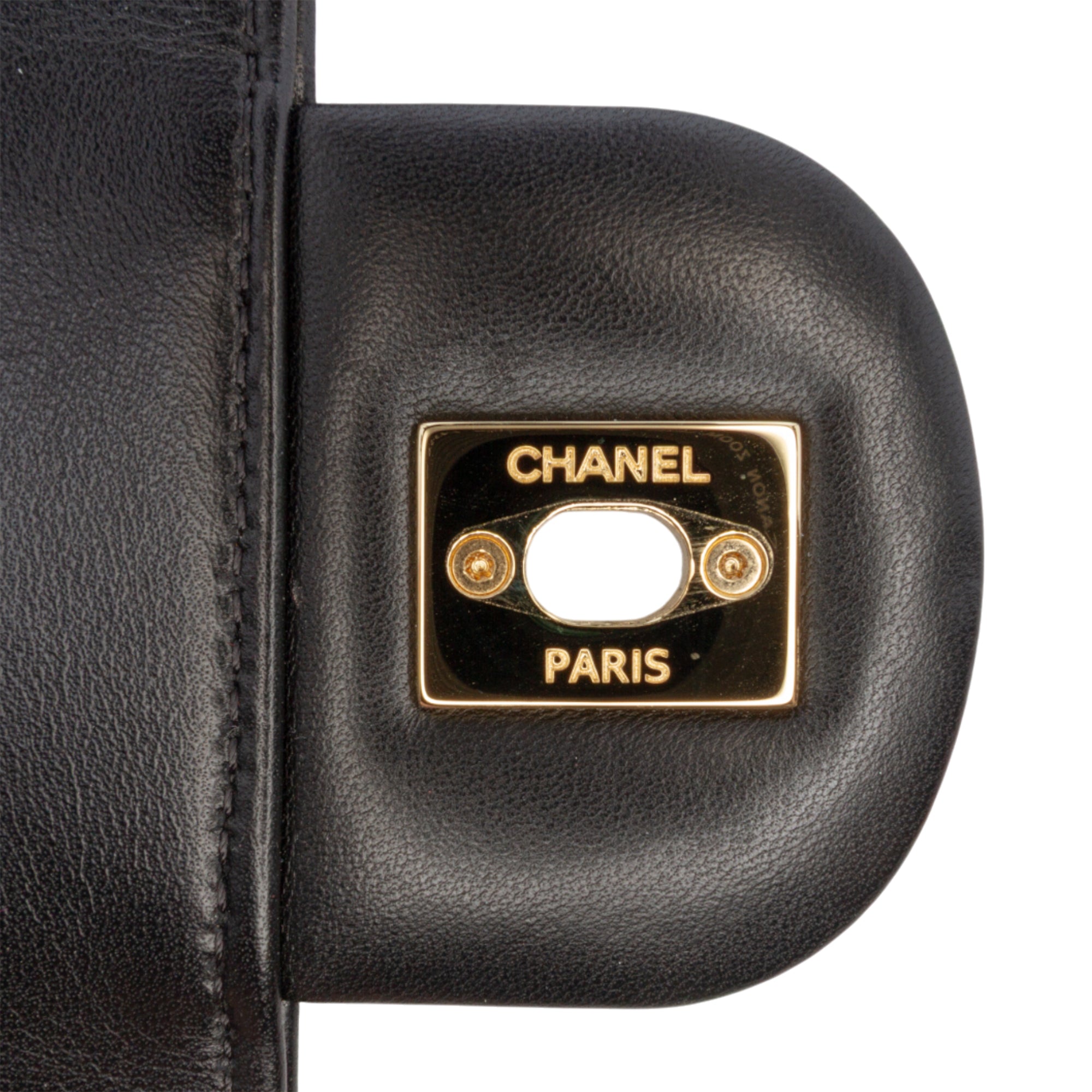 Chanel Quilted Lambskin CC Unchained Flap Clutch - image 7