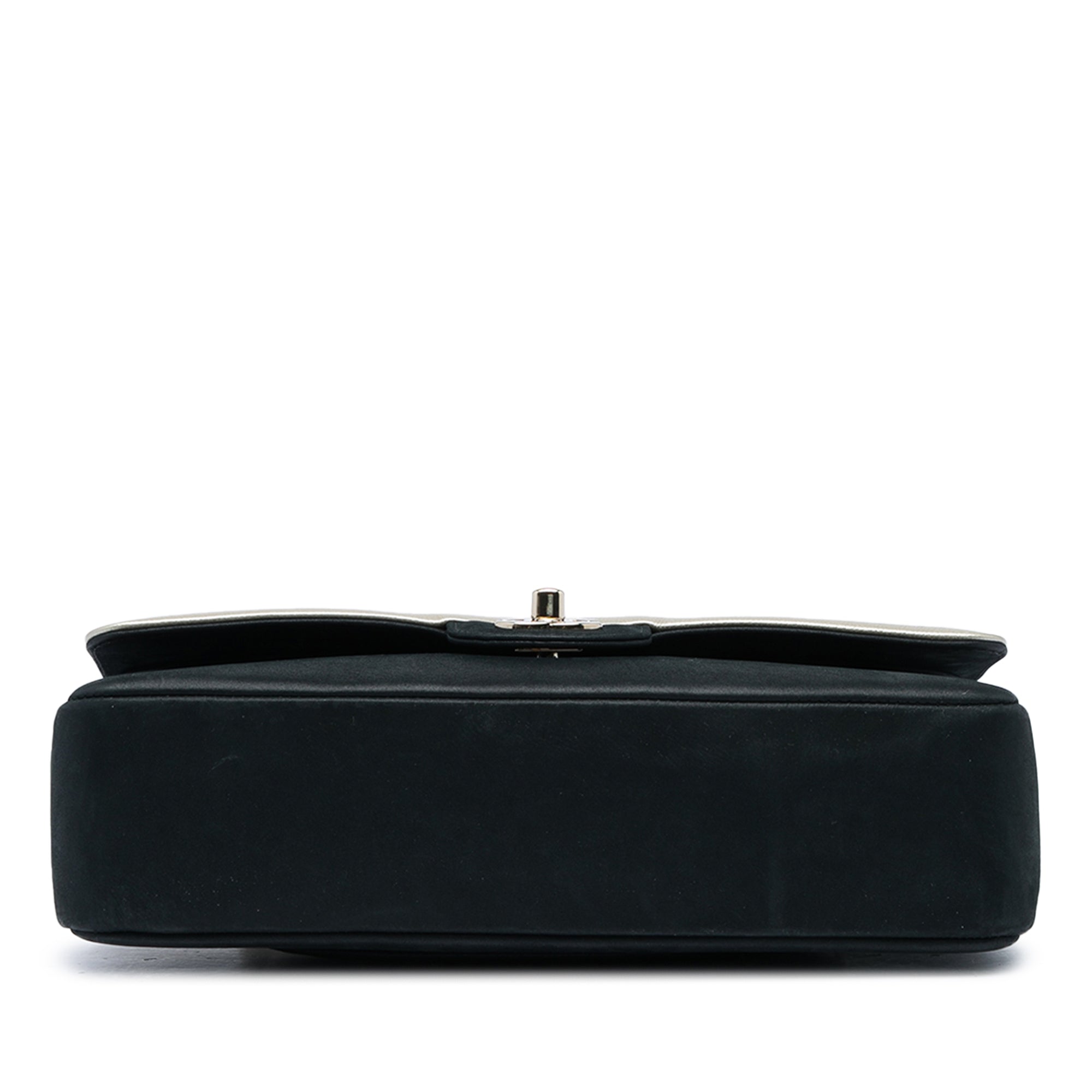 Chanel Medium Classic Bicolor Caviar and Iridescent Calfskin Double Flap - image 3
