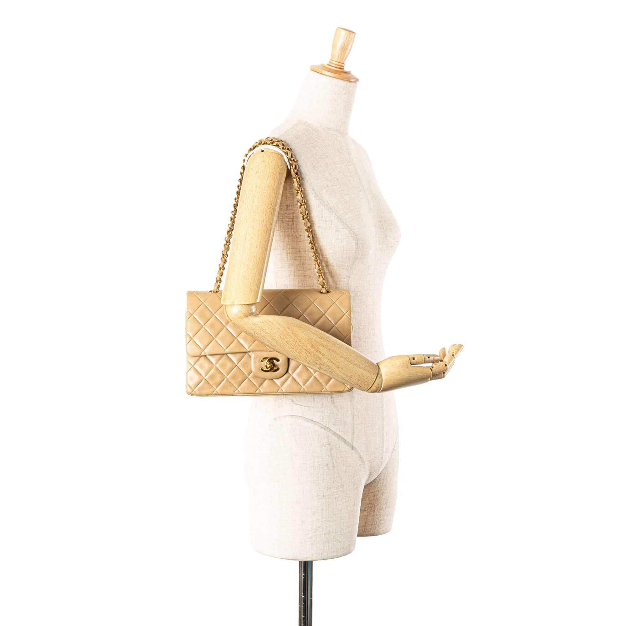 Chanel Medium Classic Lambskin Double Flap