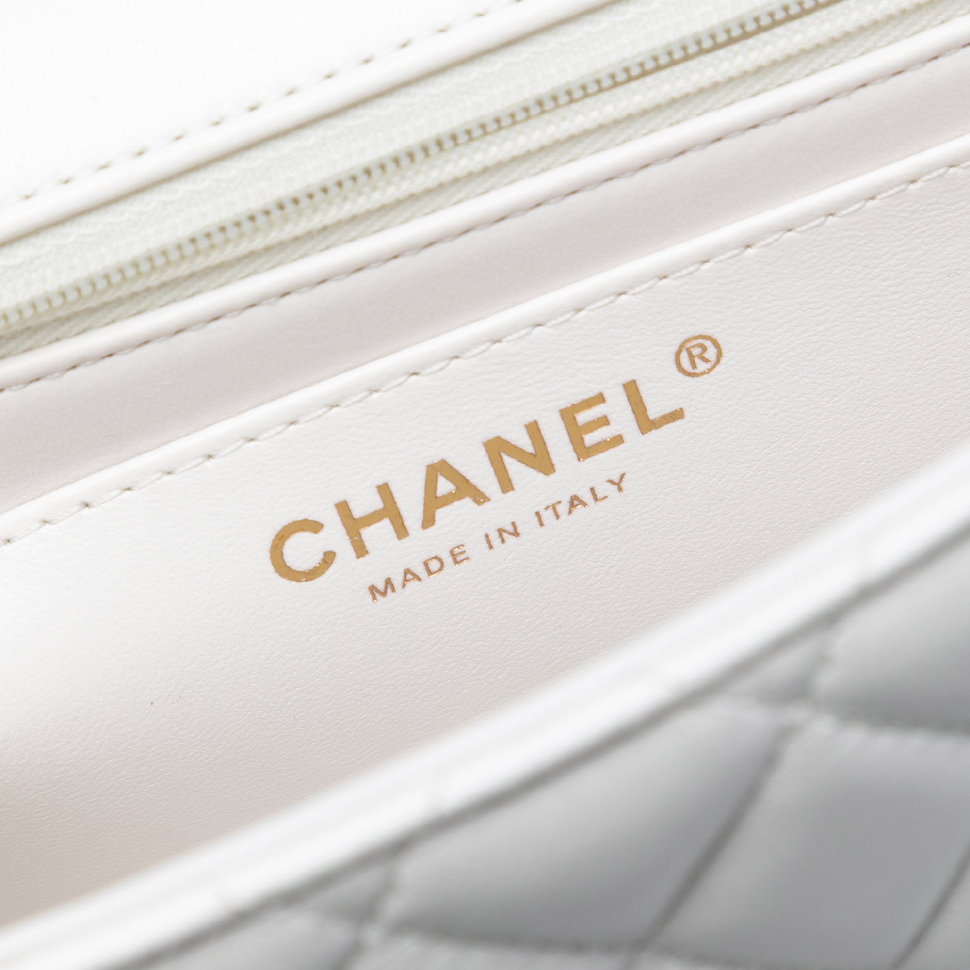 Chanel Mini Quilted Lambskin Coco Top Handle Bag - image 5