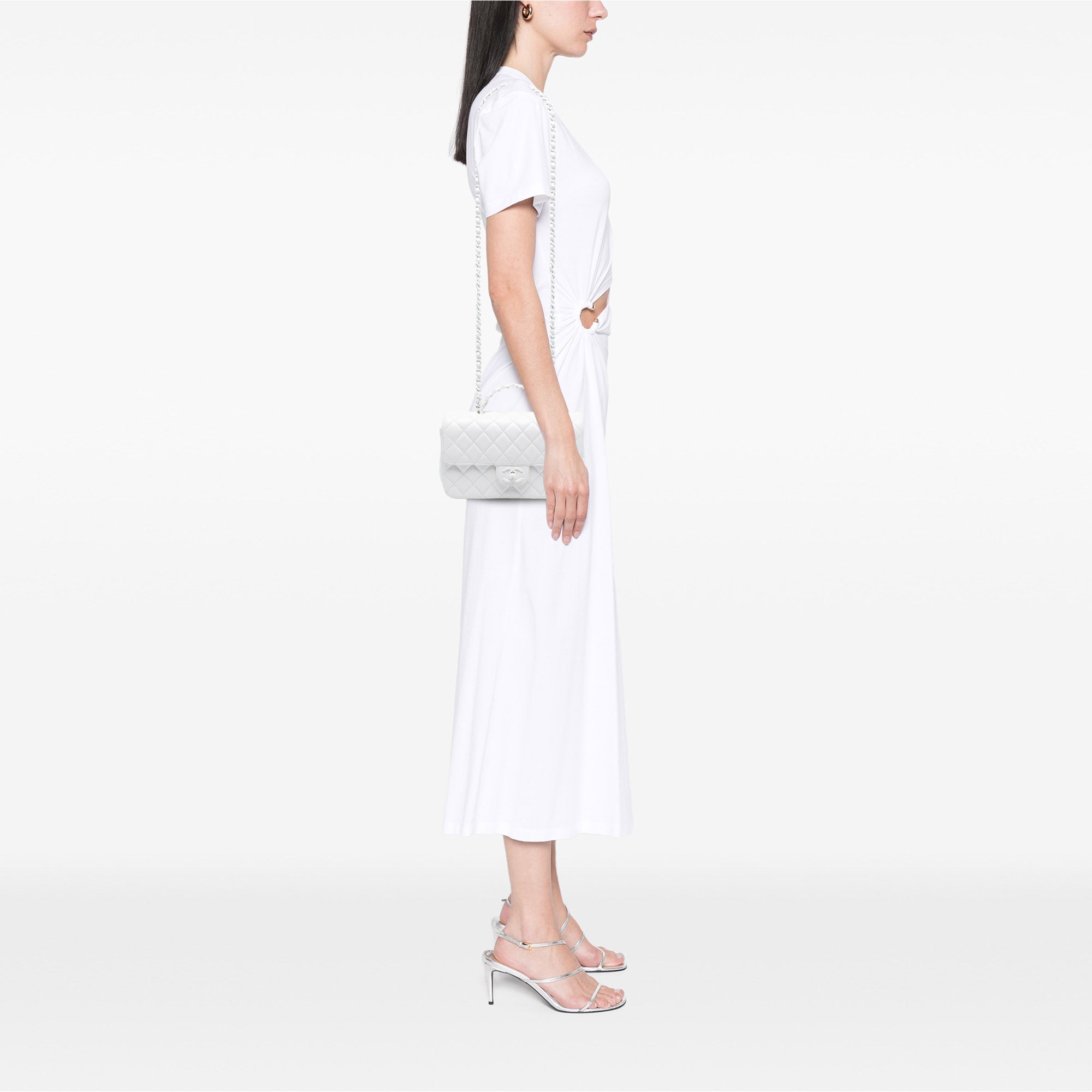 Chanel Mini Quilted Lambskin Coco Top Handle Bag - image 7