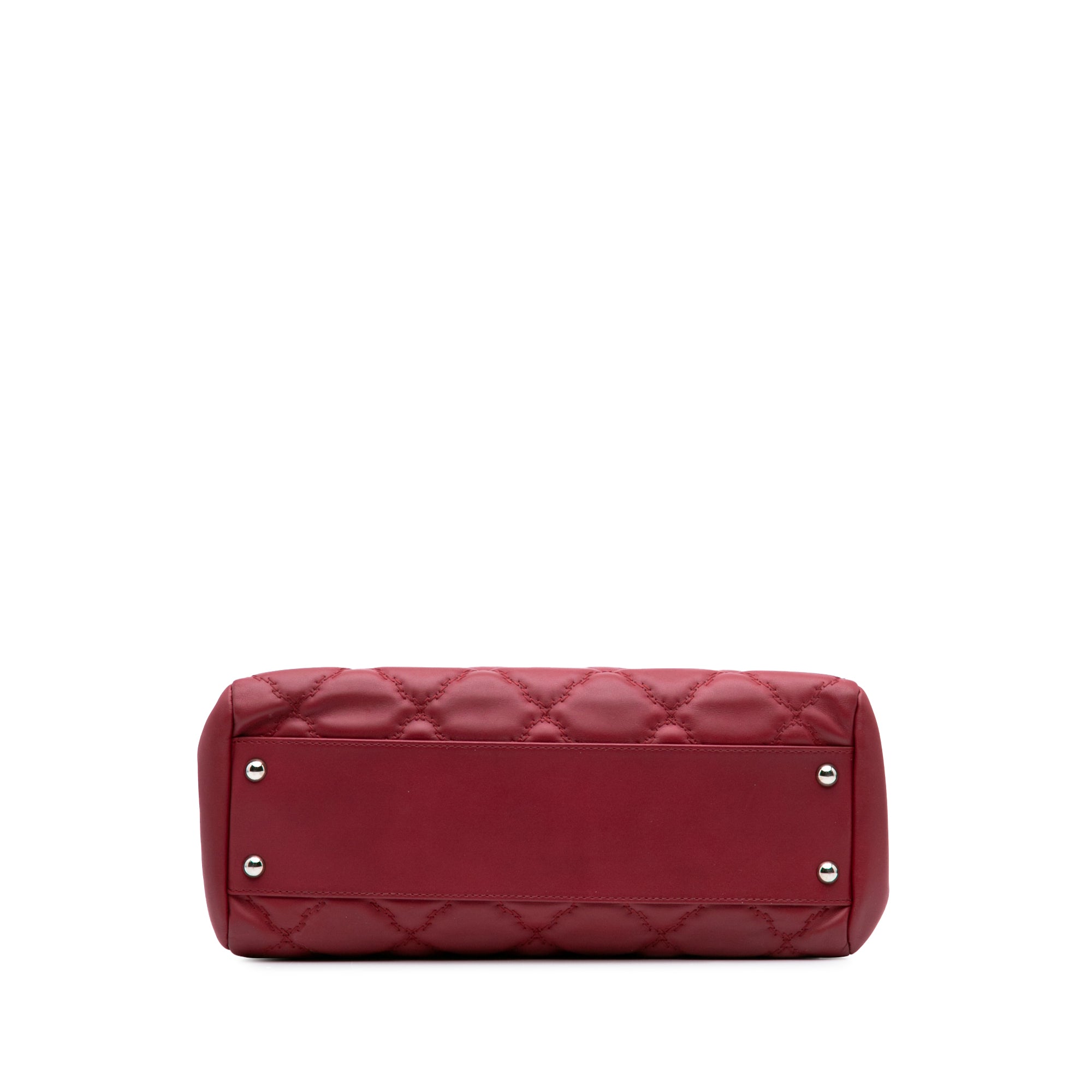 Chanel Large Calfskin Double Stitch Hampton Flap - image 3