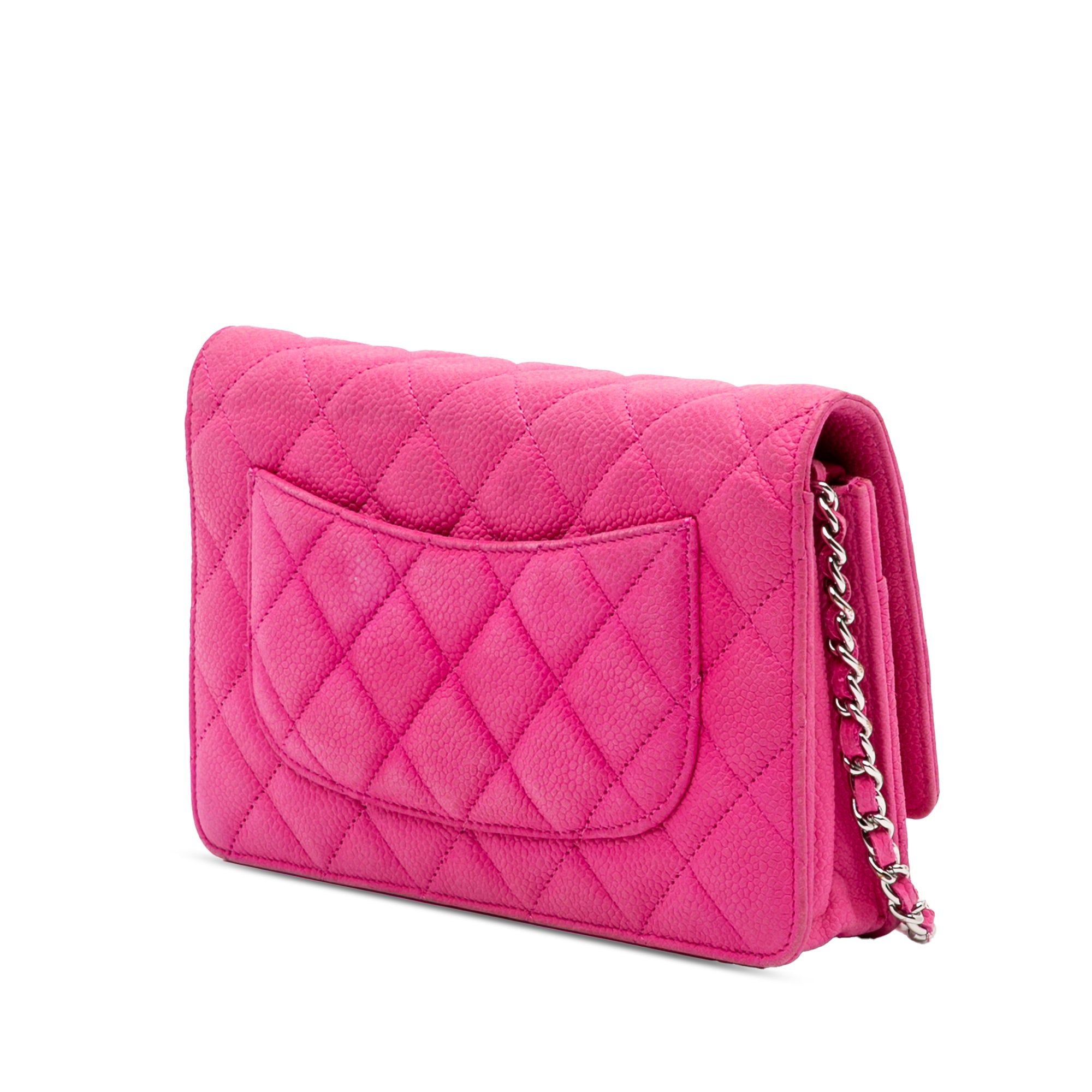 Chanel CC Caviar Wallet on Chain - image 2
