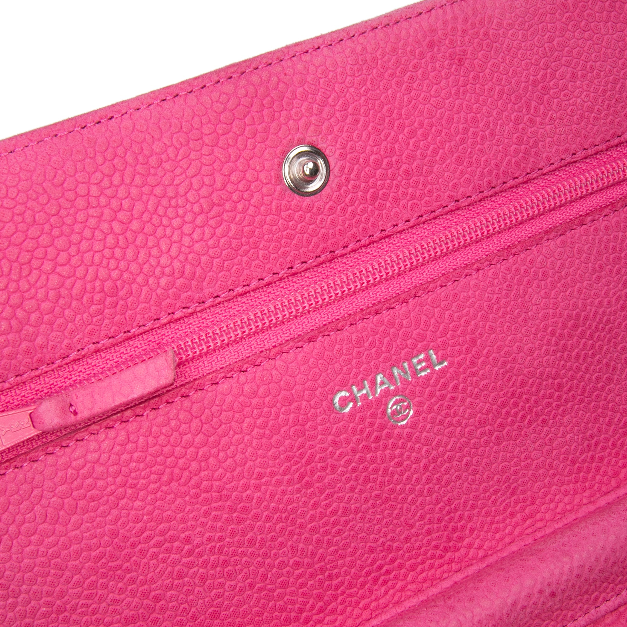 Chanel CC Caviar Wallet on Chain - image 7