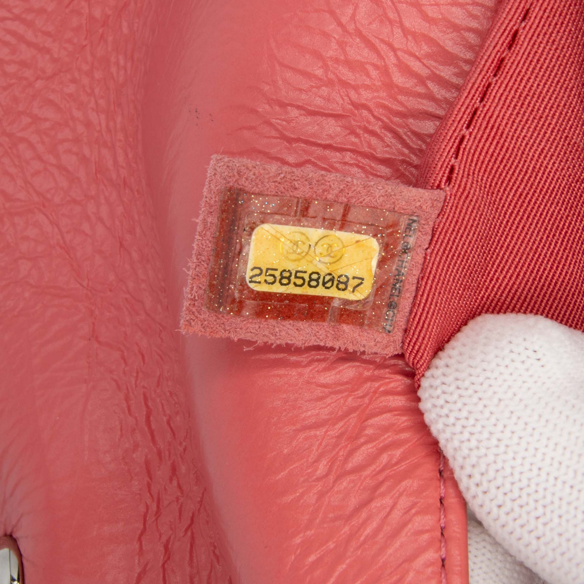 Chanel Crumpled Calfskin Bi Quilted Vintage Full Flap - image 5
