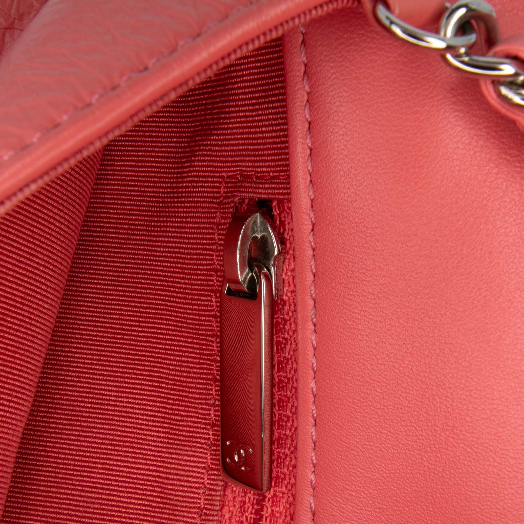 Chanel Crumpled Calfskin Bi Quilted Vintage Full Flap - image 6