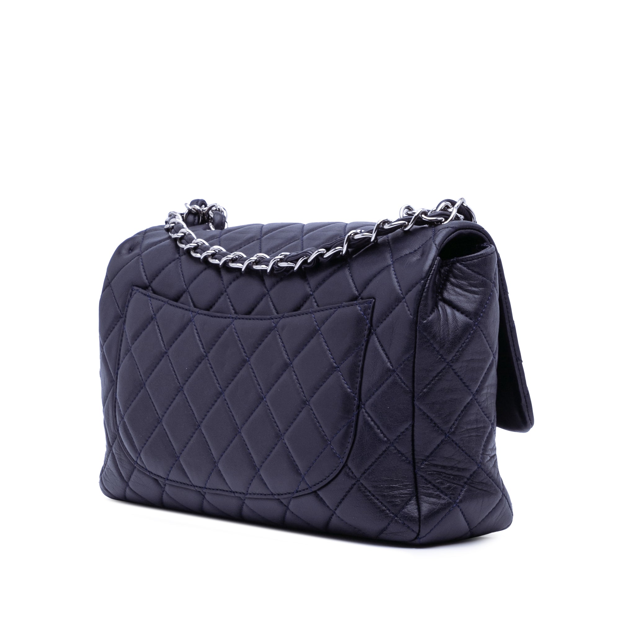 Chanel Jumbo Classic Lambskin Single Flap - image 2