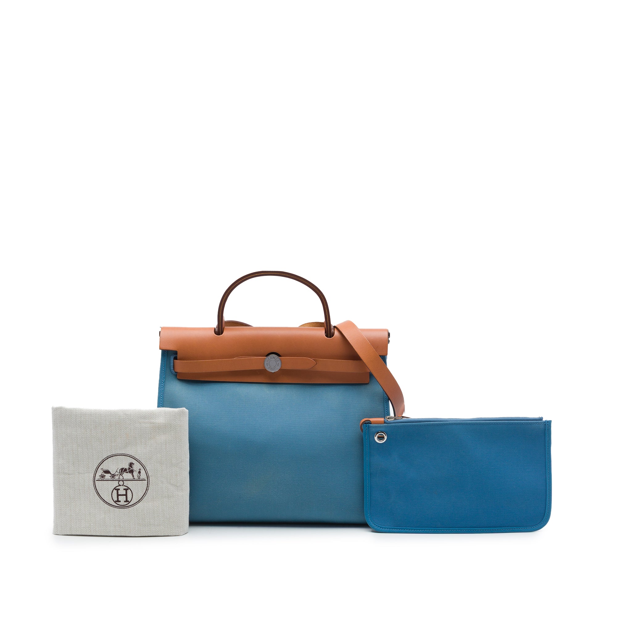 Hermès Toile Herbag Zip 31 - image 8