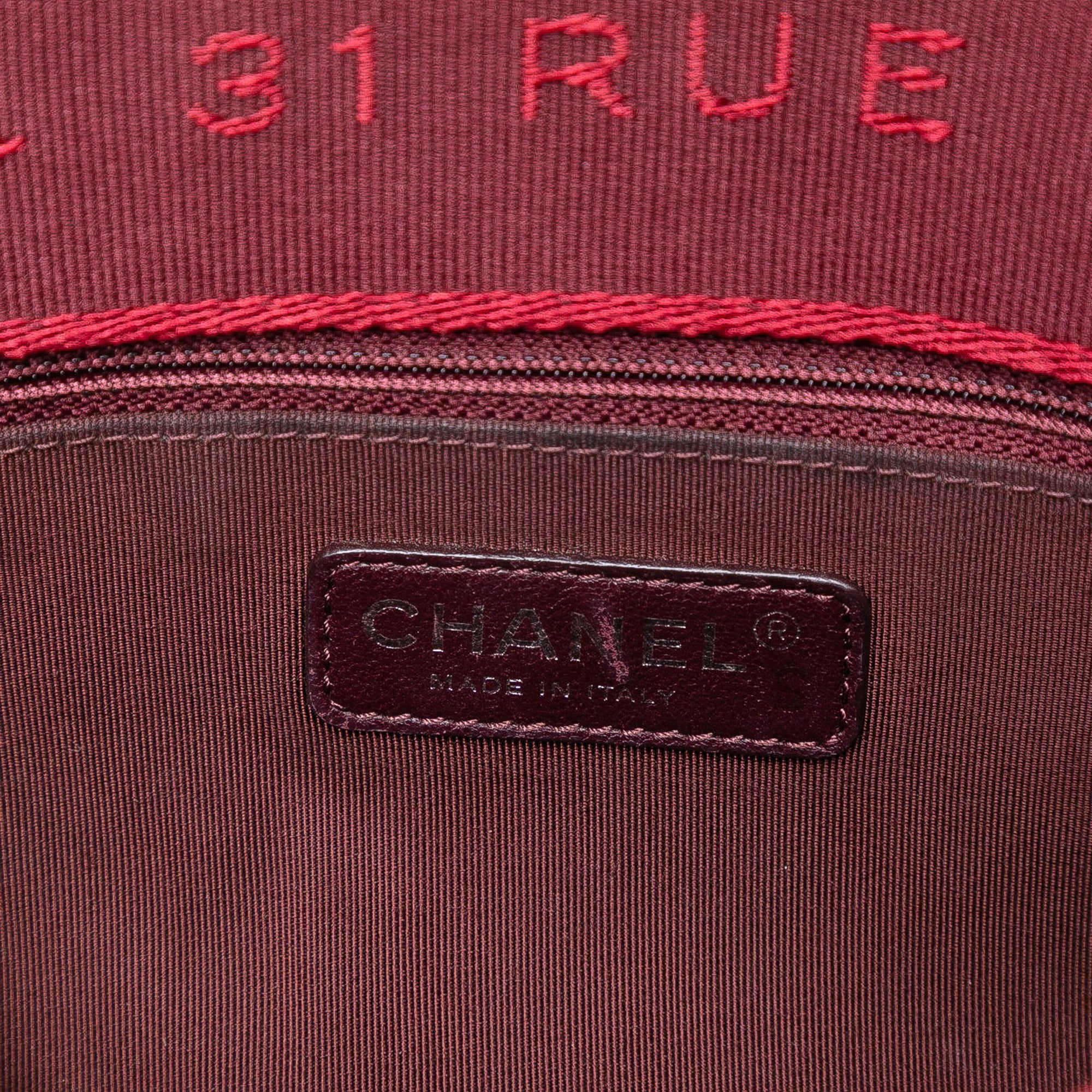 Chanel Paris Salzburg Quilted Glazed Calfskin and Felt Edelweiss Flower CC Flap - image 6