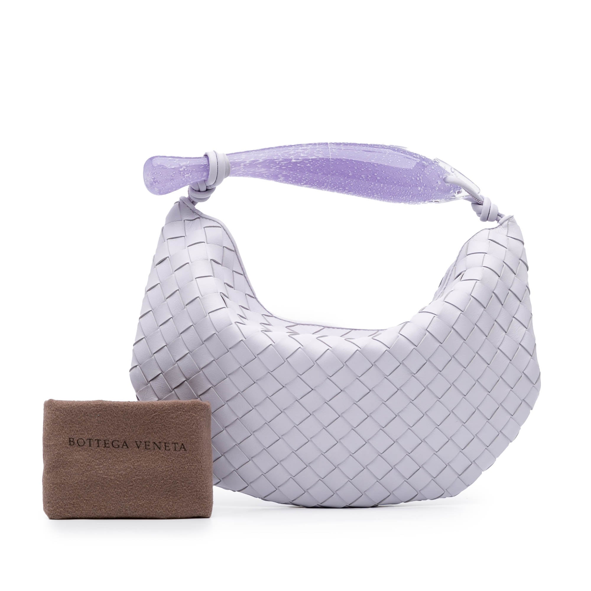Bottega Veneta Limited Edition Murano Glass Lambskin Intrecciato Sardine - image 11