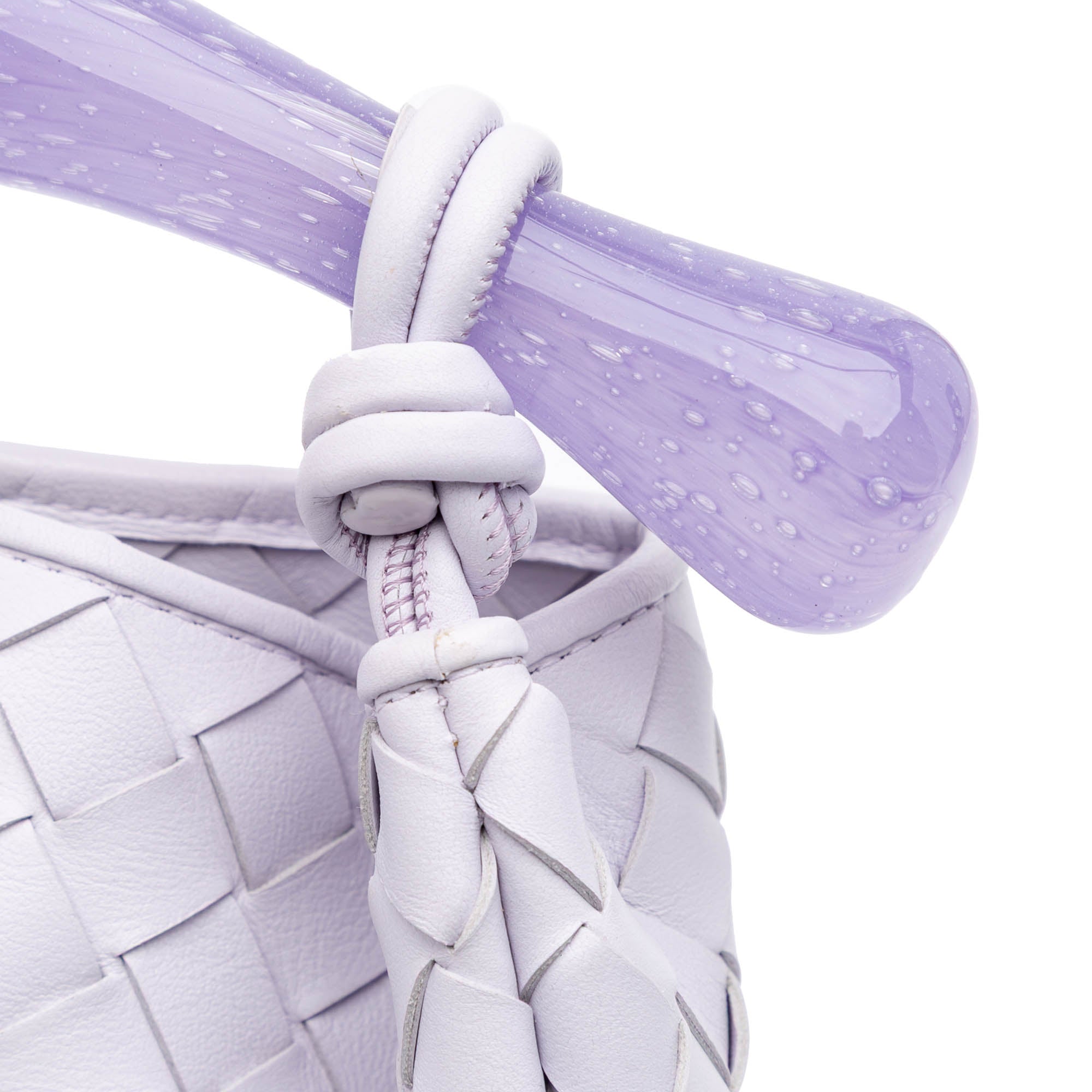 Bottega Veneta Limited Edition Murano Glass Lambskin Intrecciato Sardine - image 9