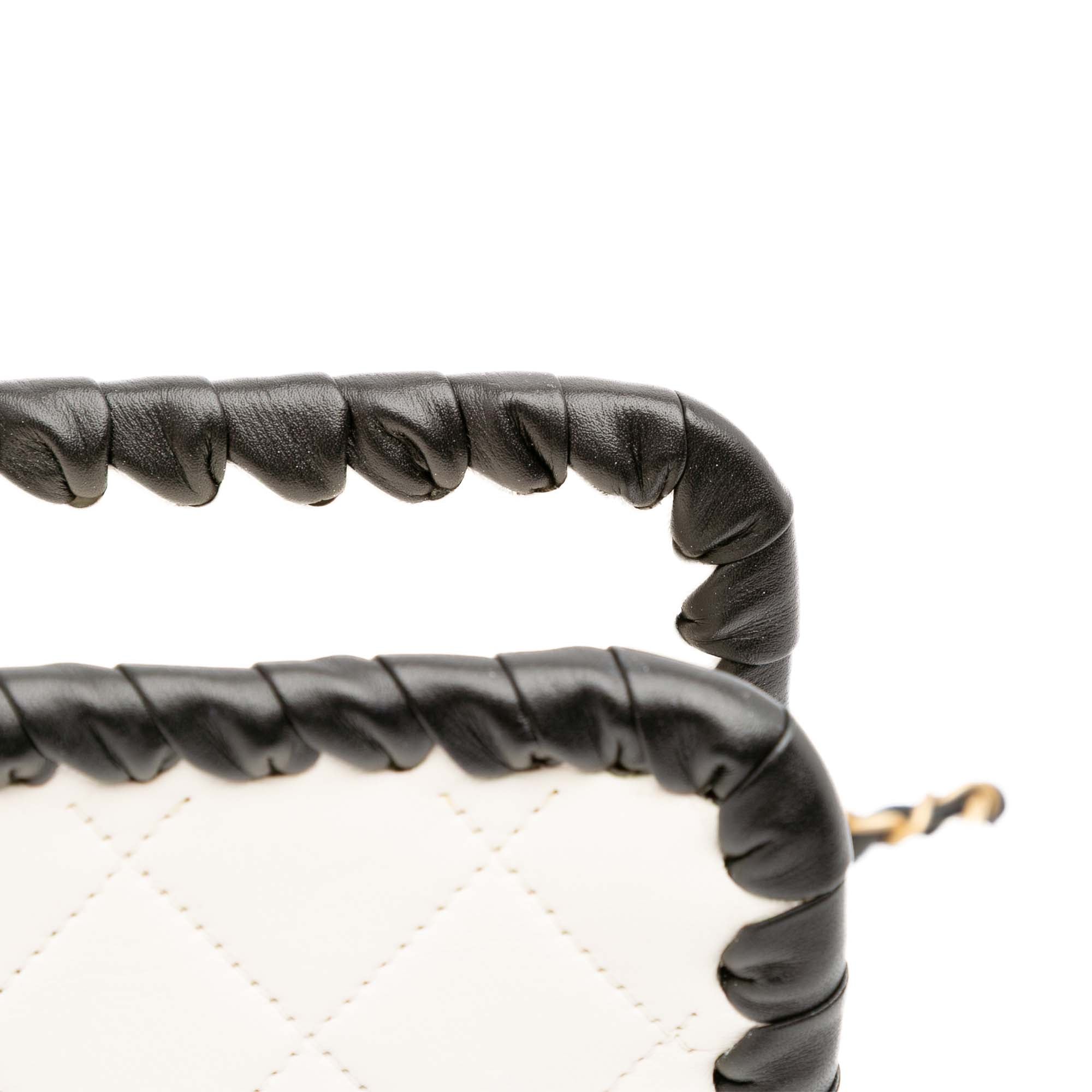 Chanel Small Quilted Calfskin Braided My Own Frame Flap - image 12