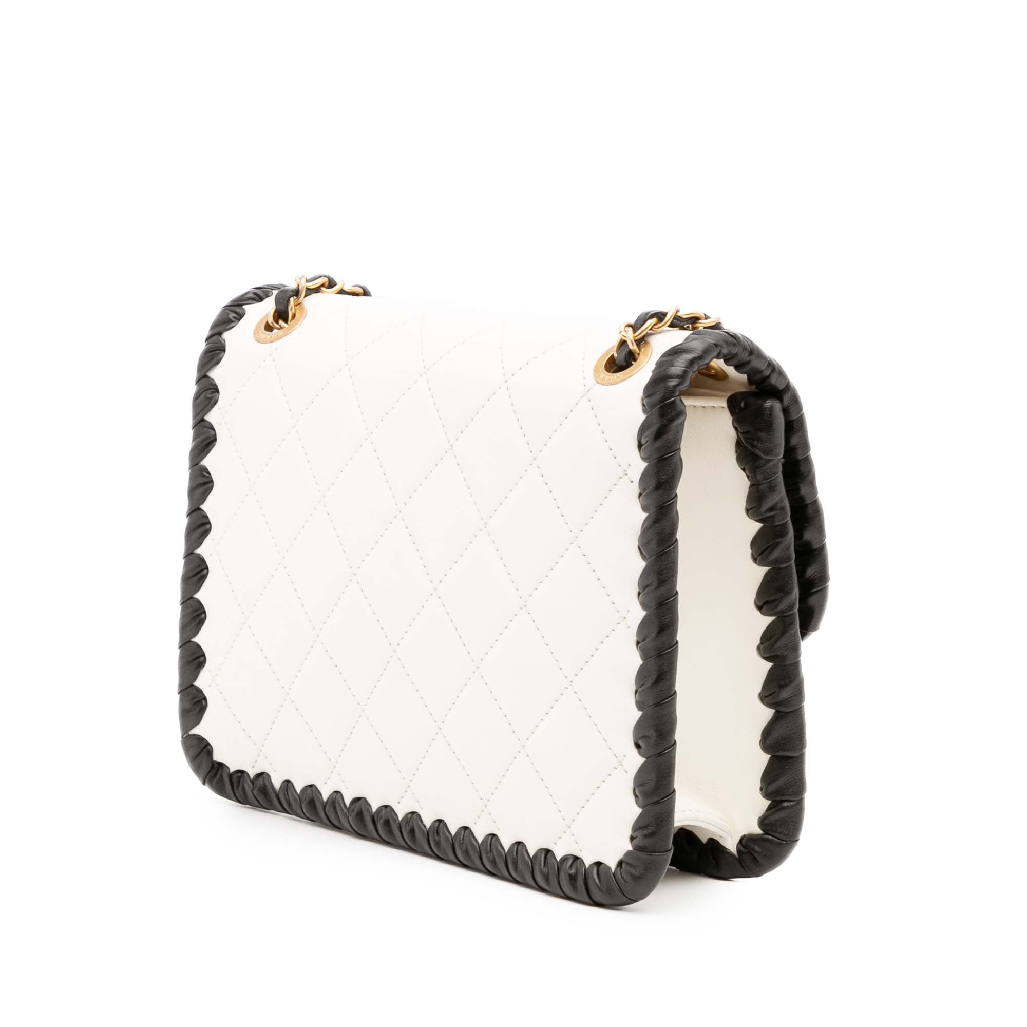 Chanel Small Quilted Calfskin Braided My Own Frame Flap - image 2