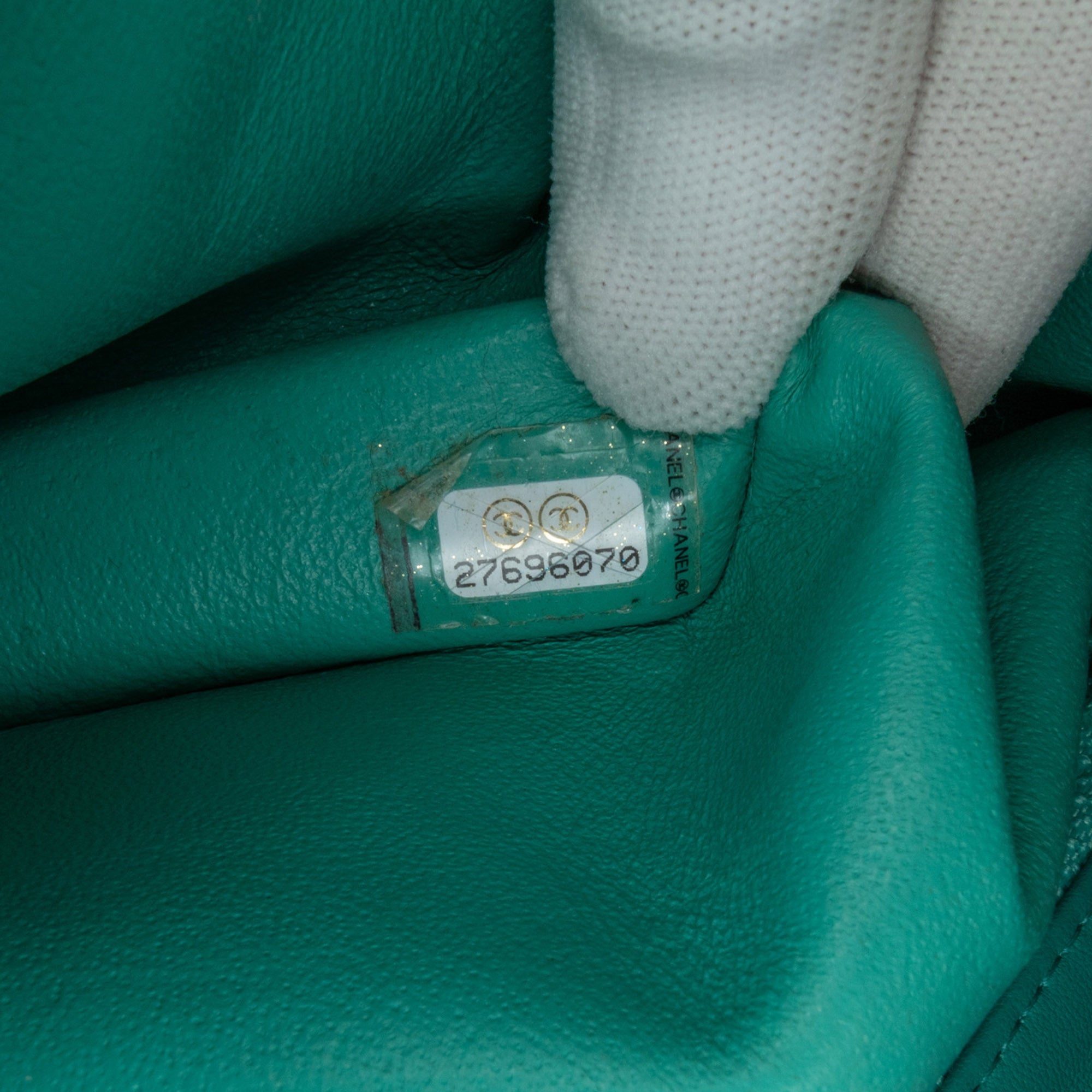 Chanel Mini Square Classic Lambskin Single Flap - image 7