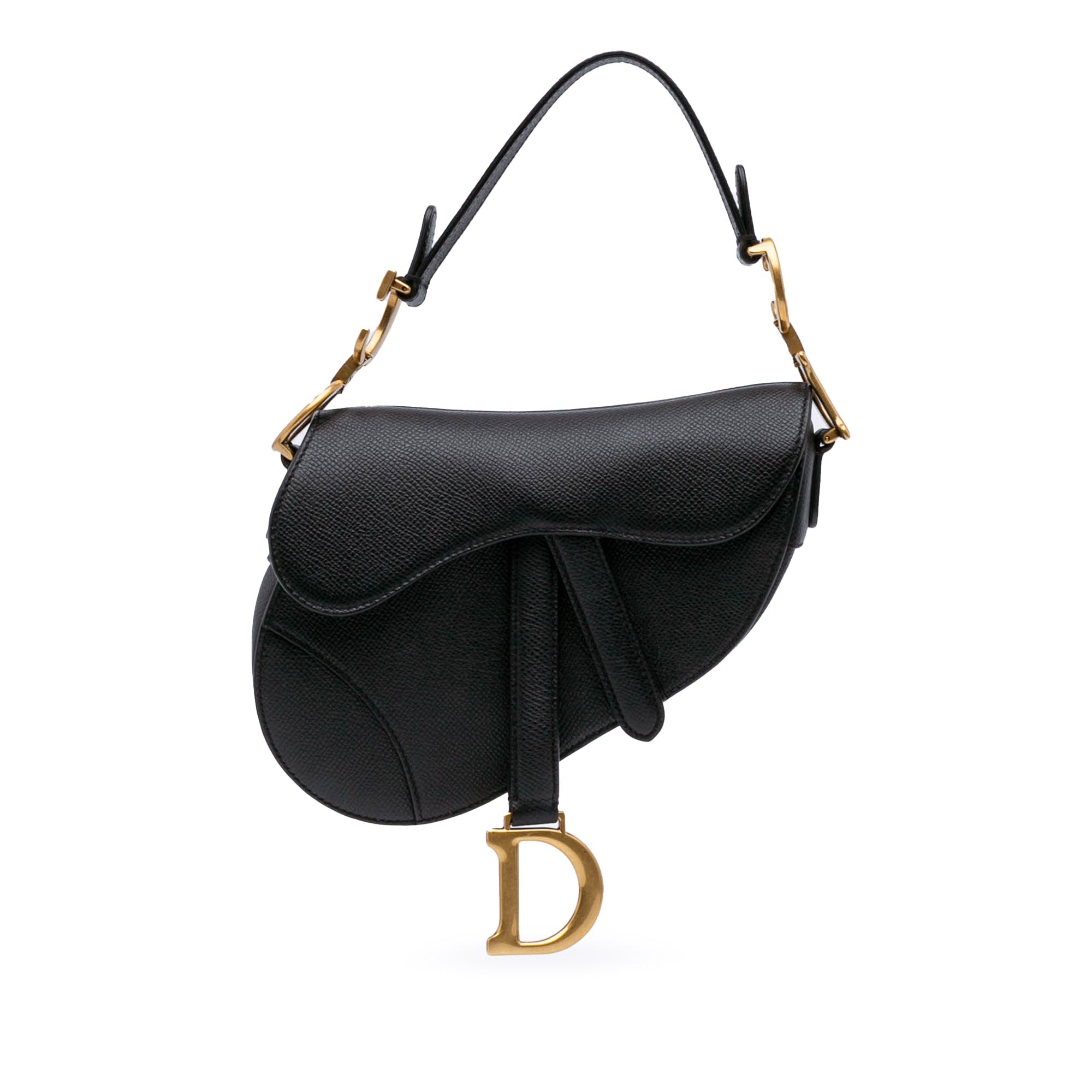 Dior Mini Grained Calfskin Saddle - image 1